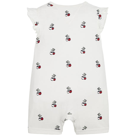 Tommy Hilfiger Baby Waffle Onesie Cherry Allover