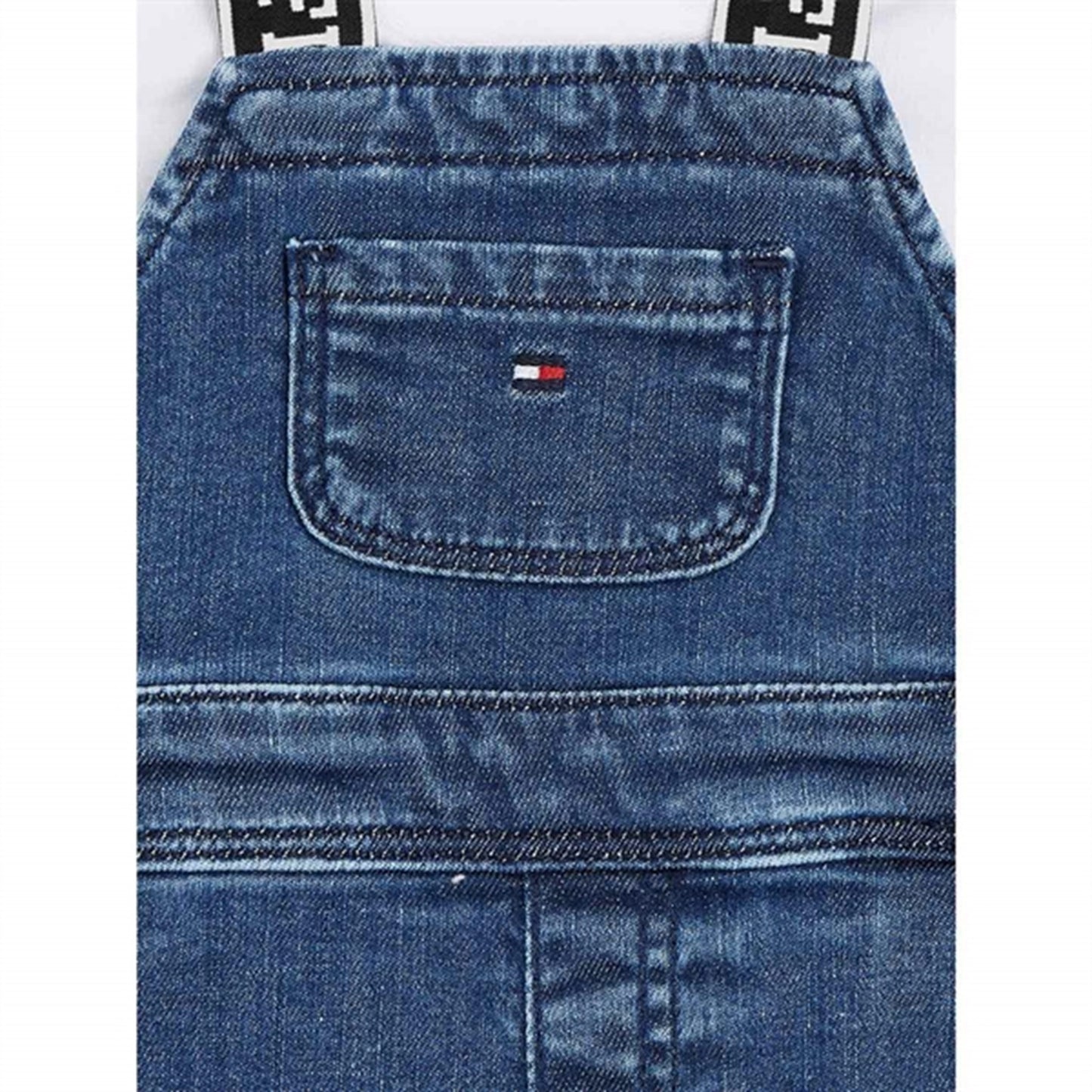 Tommy Hilfiger Baby Denim Dungaree Set Denim Medium