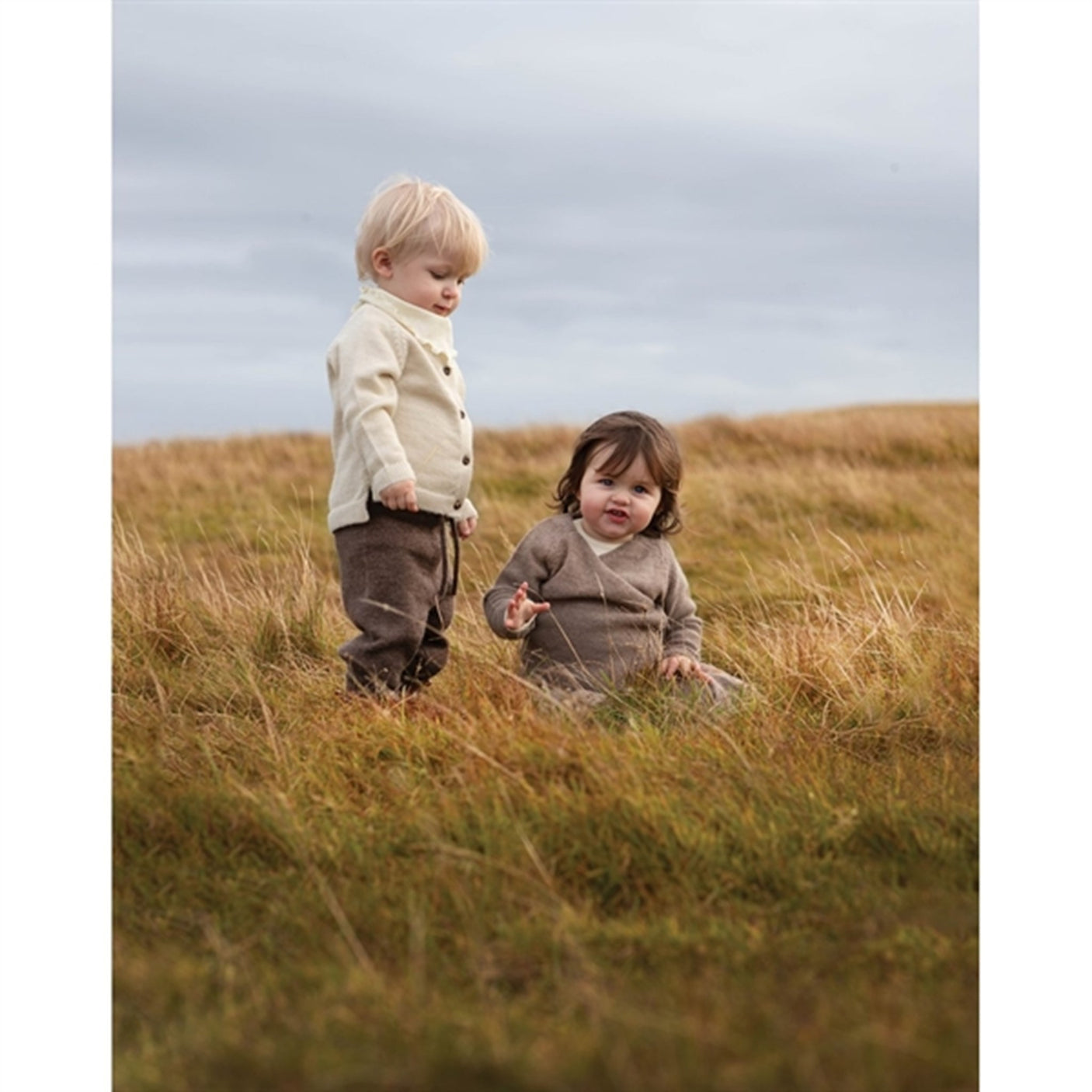Minimalisma Koala Wrap Blouse Ash Brown