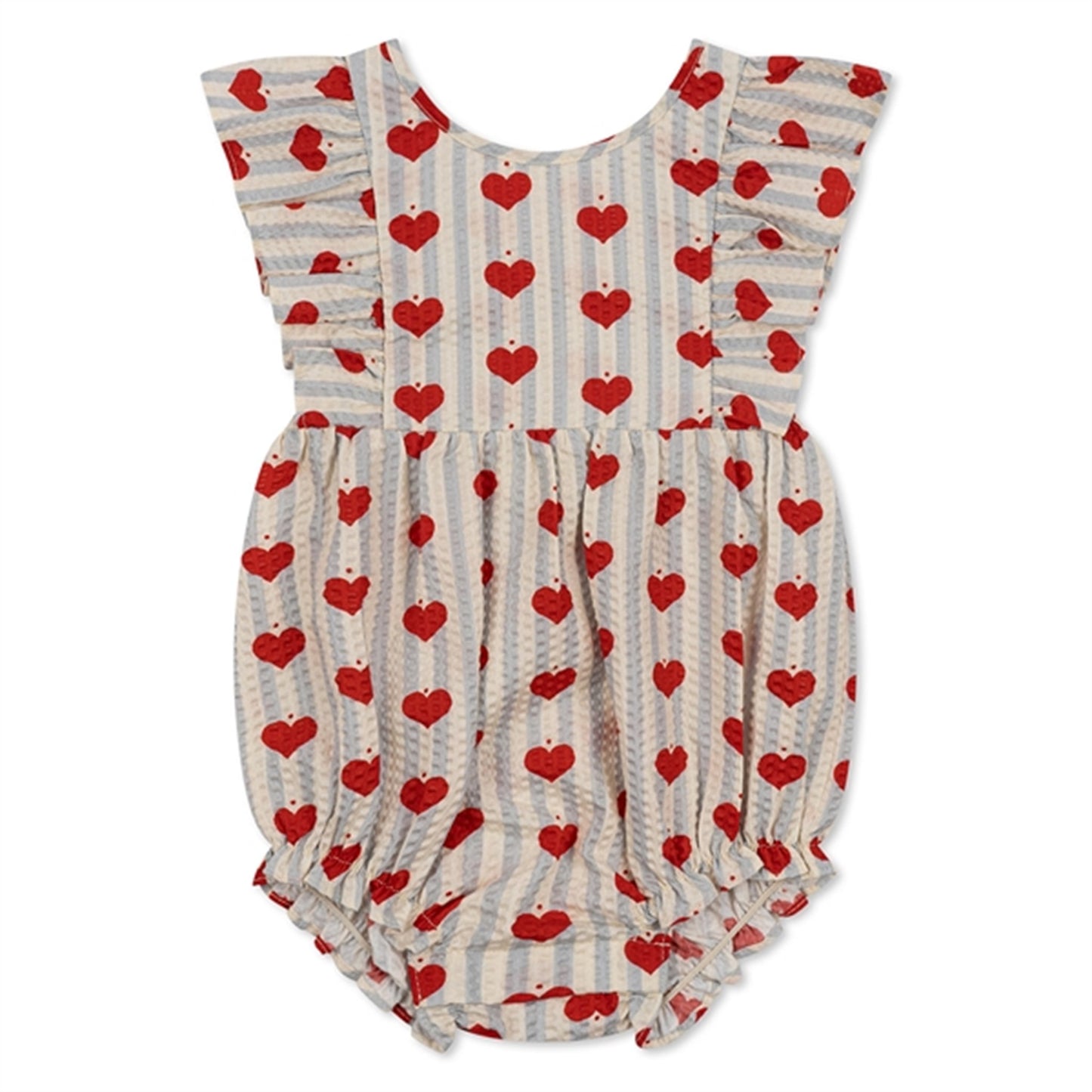 Konges Sløjd Amour Blue Stripe Vivi Romper