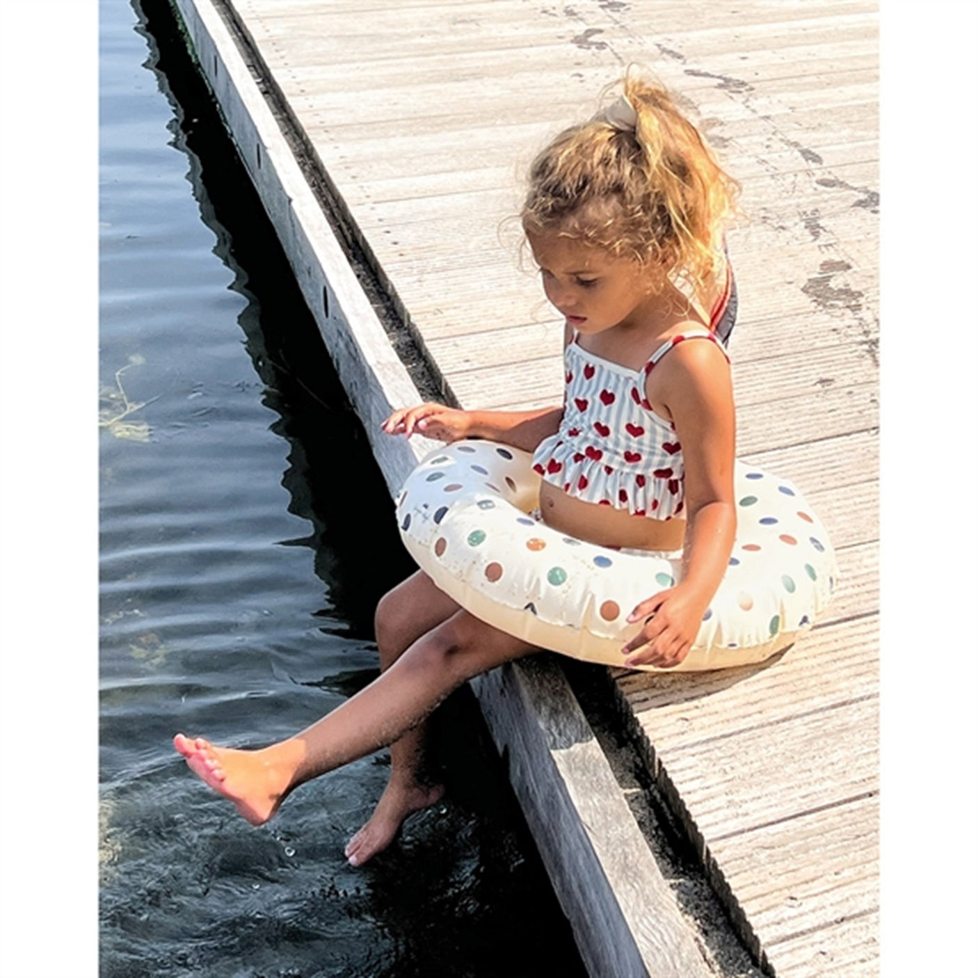 Konges Sløjd Amour Blue Stripe Nomi Bikini