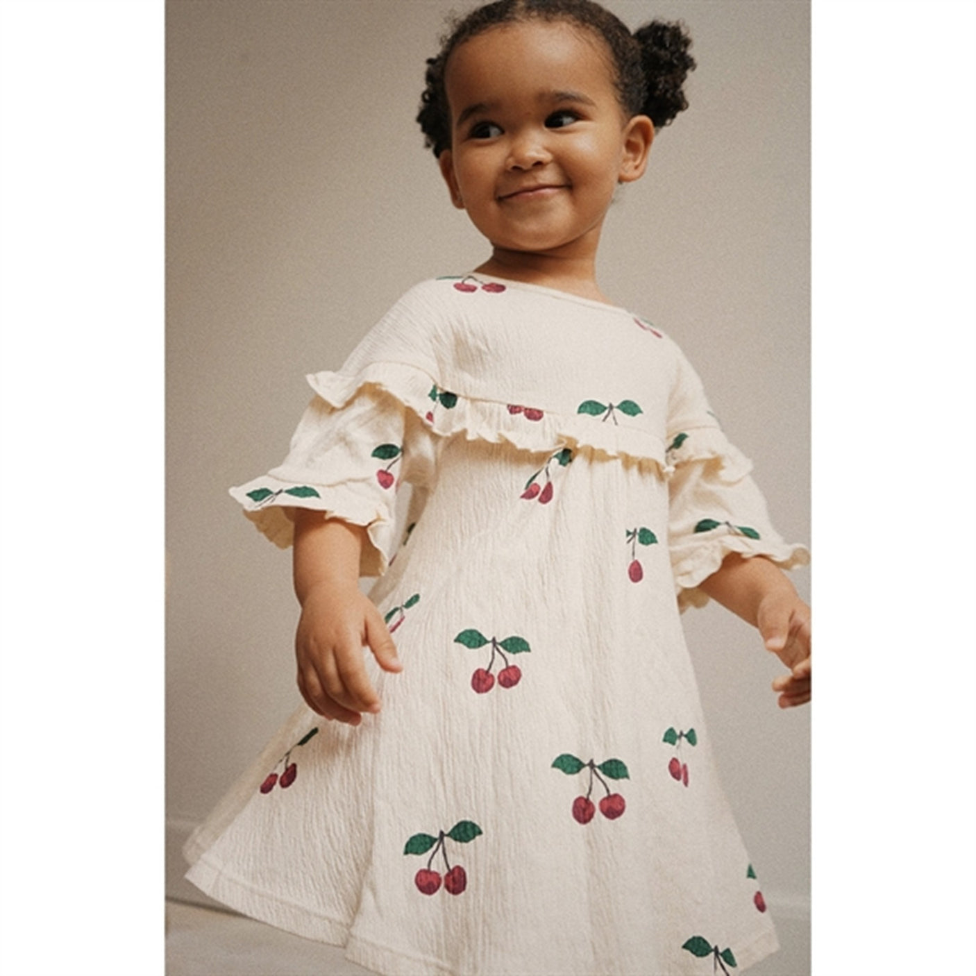 Konges Sløjd Ma Grande Cerise Chleo Frill Dress