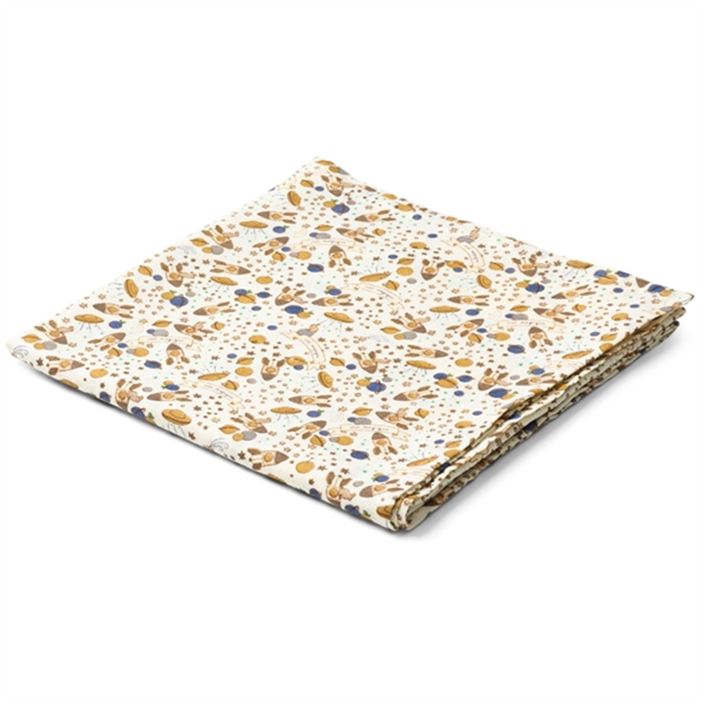 Konges Sløjd Big Muslin Swaddle Ciel Magique Bleu