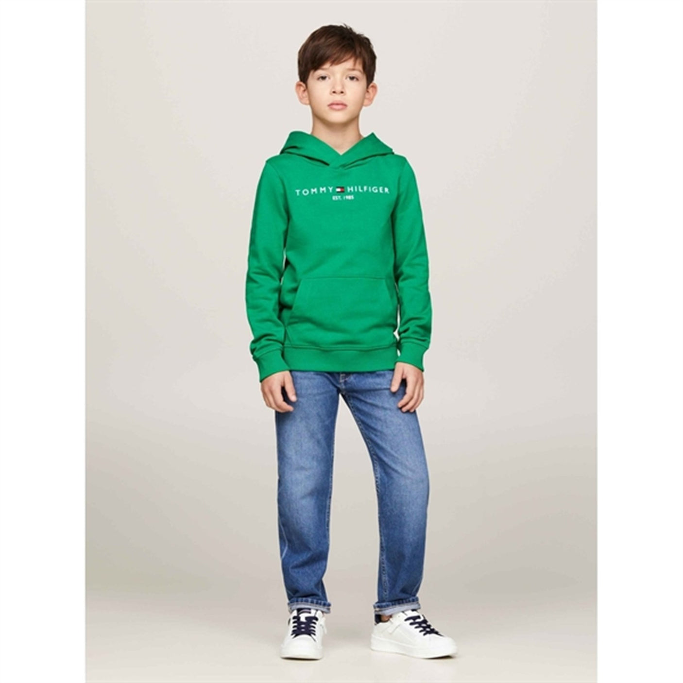 Tommy Hilfiger Essential Hoodie Olympic Green