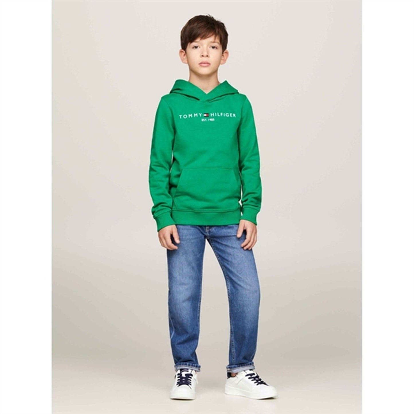 Tommy Hilfiger Essential Hoodie Olympic Green