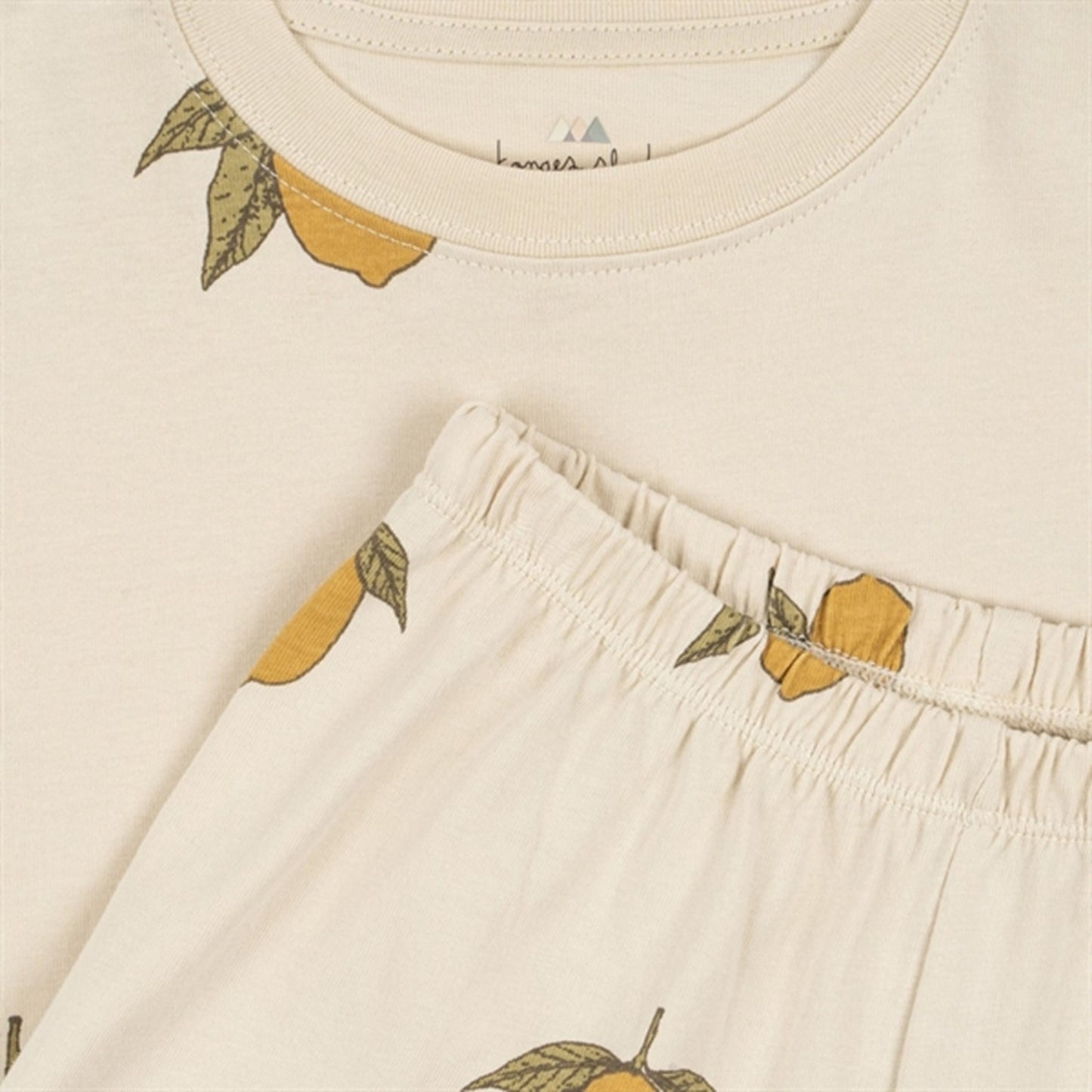 Konges Sløjd Mon Grand Citron 2-pack Lin Set