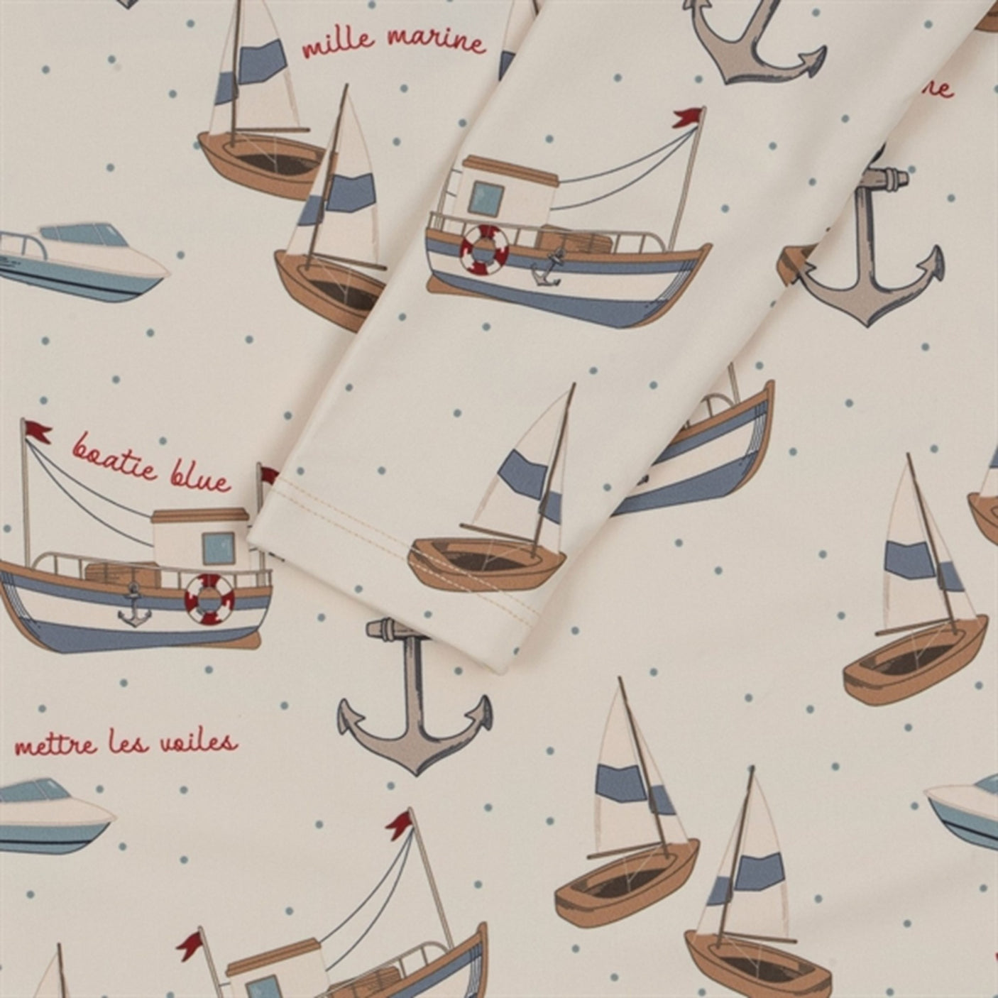 Konges Sløjd Aster Swim Onesie Sail Away