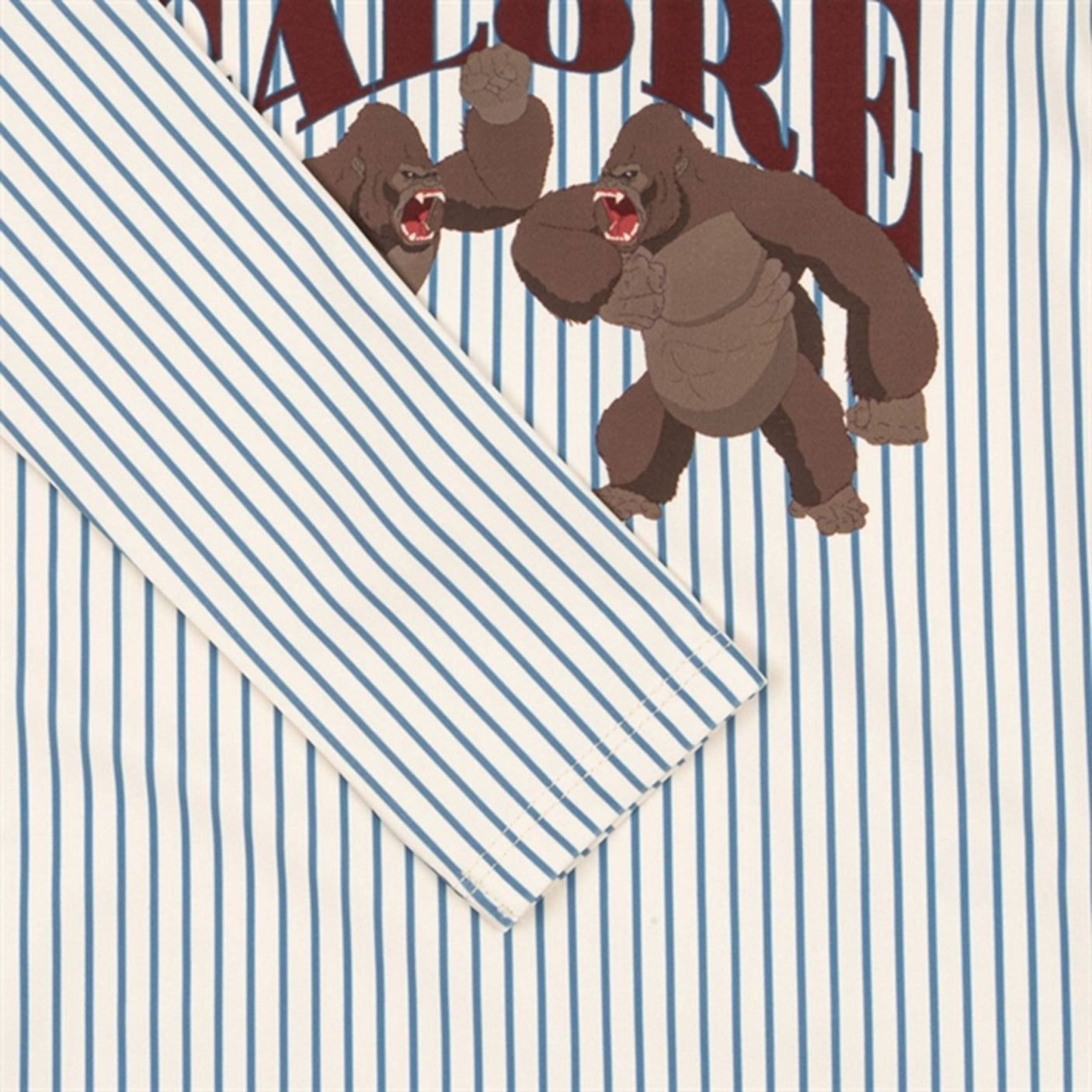 Konges Sløjd Aster Swim Blouse Stripe Bluie