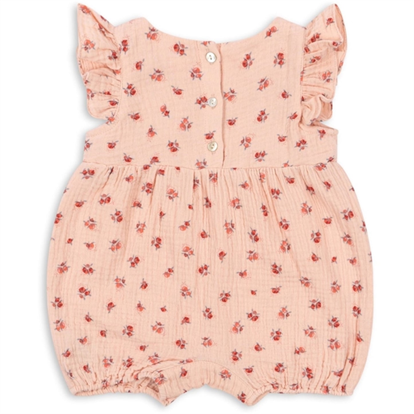 Konges Sløjd Peonia Pink Coco Frill Romper