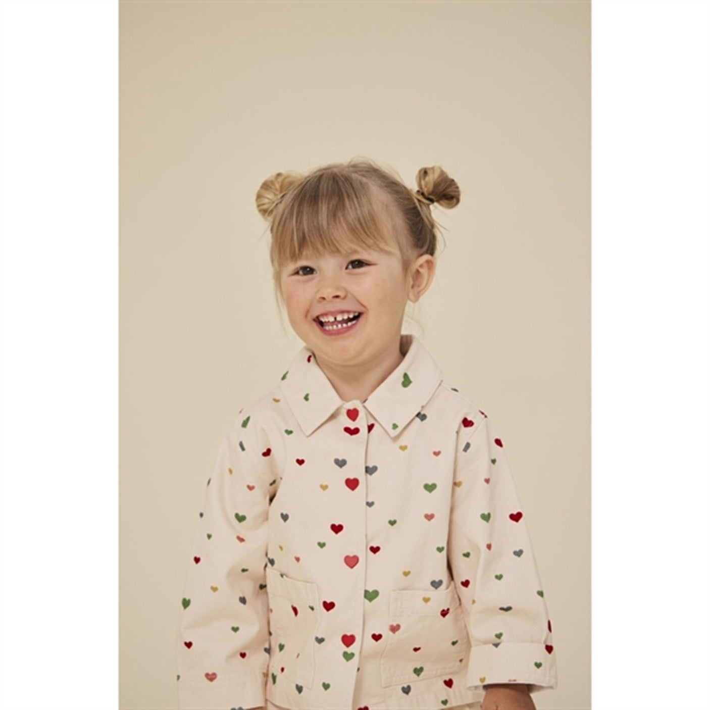 Konges Sløjd Multi Heart Blush Fen Shirt Jacket