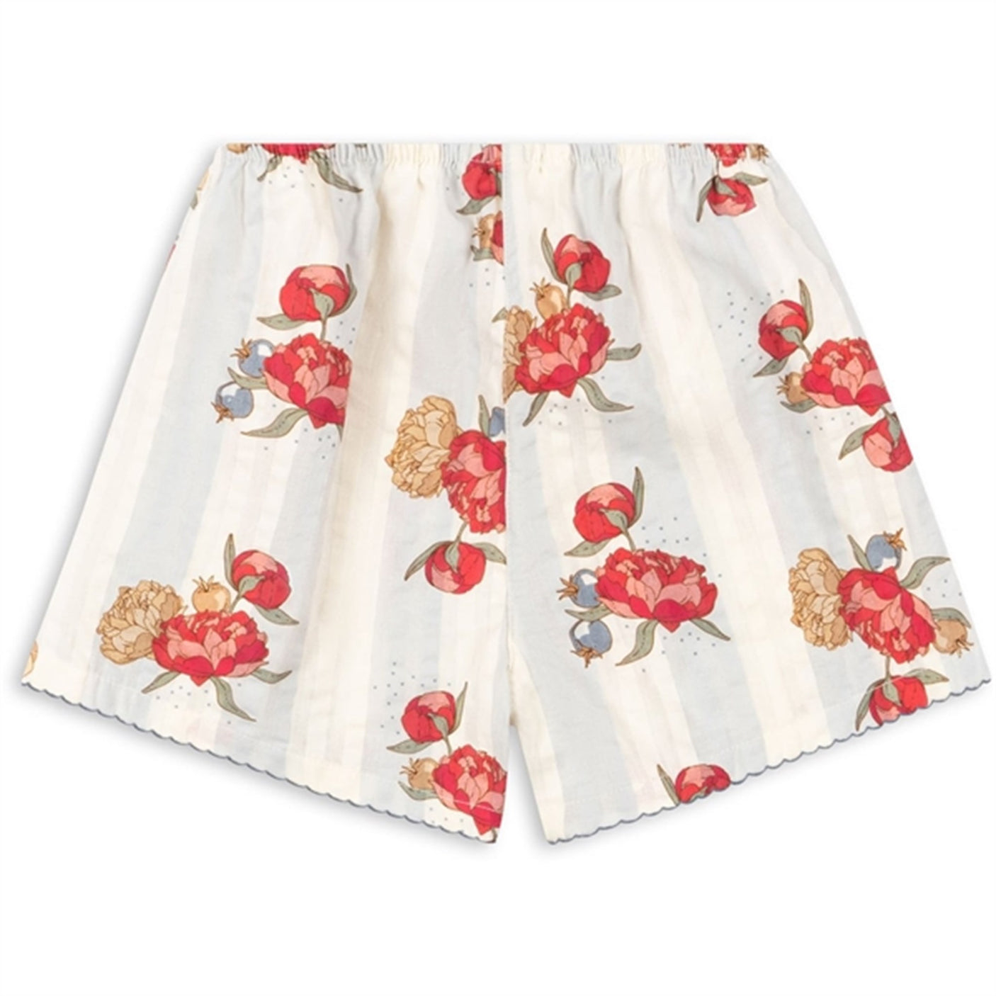 Konges Sløjd Peony Stripe Kim Slit Shorts