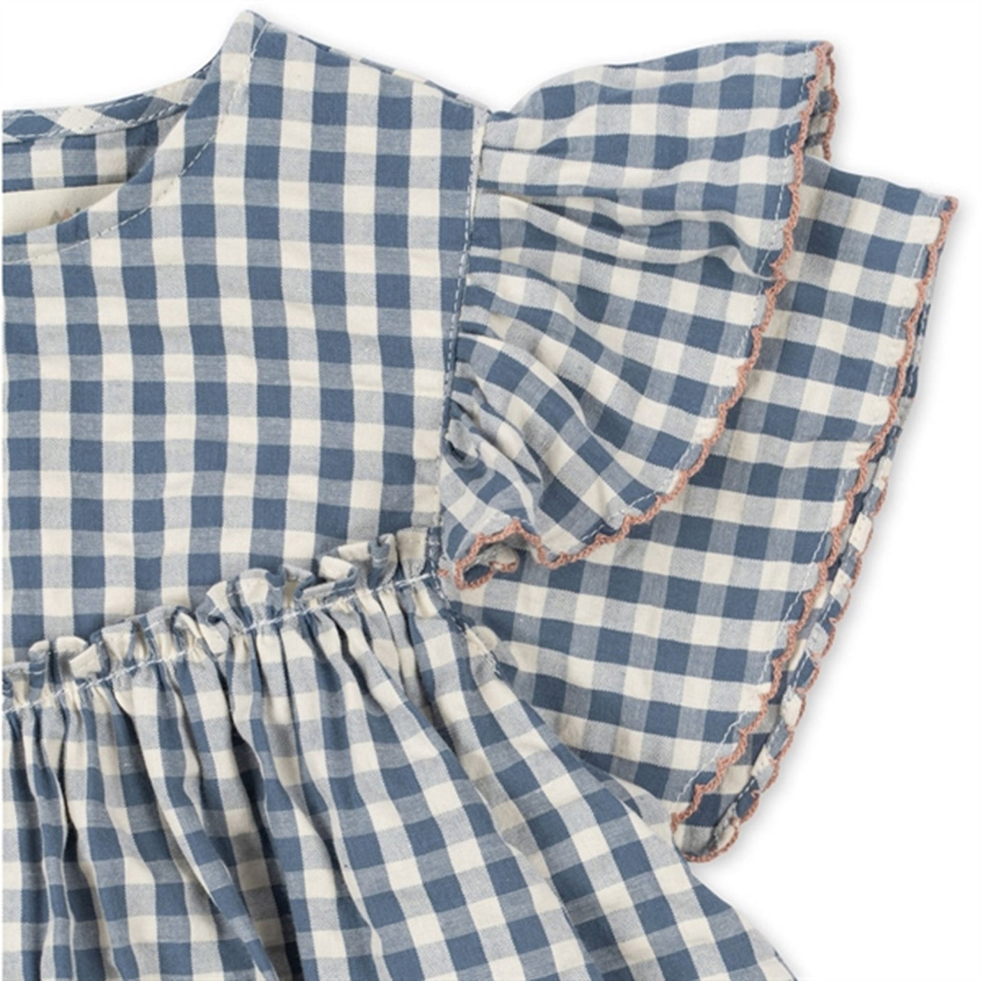 Konges Sløjd Captains Blue Check Kim Dress