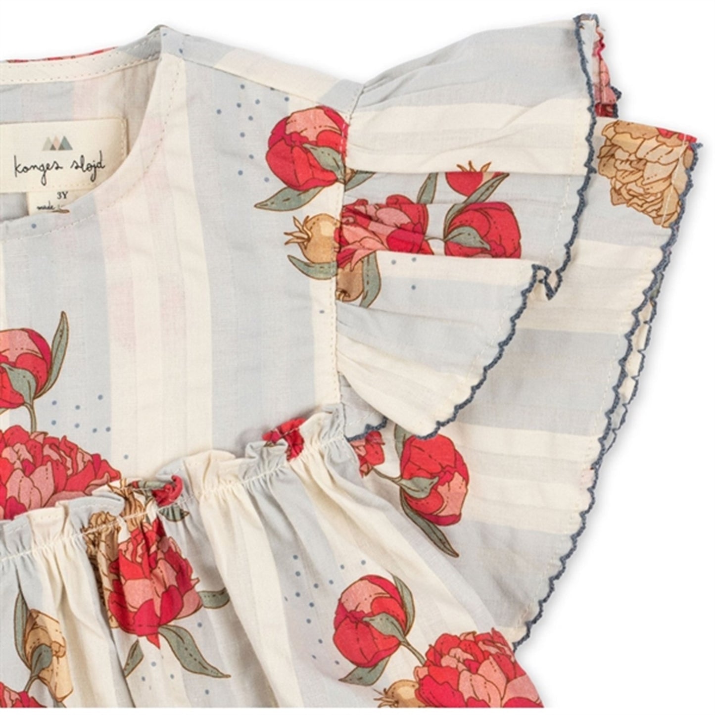 Konges Sløjd Peony Stripe Kim Dress