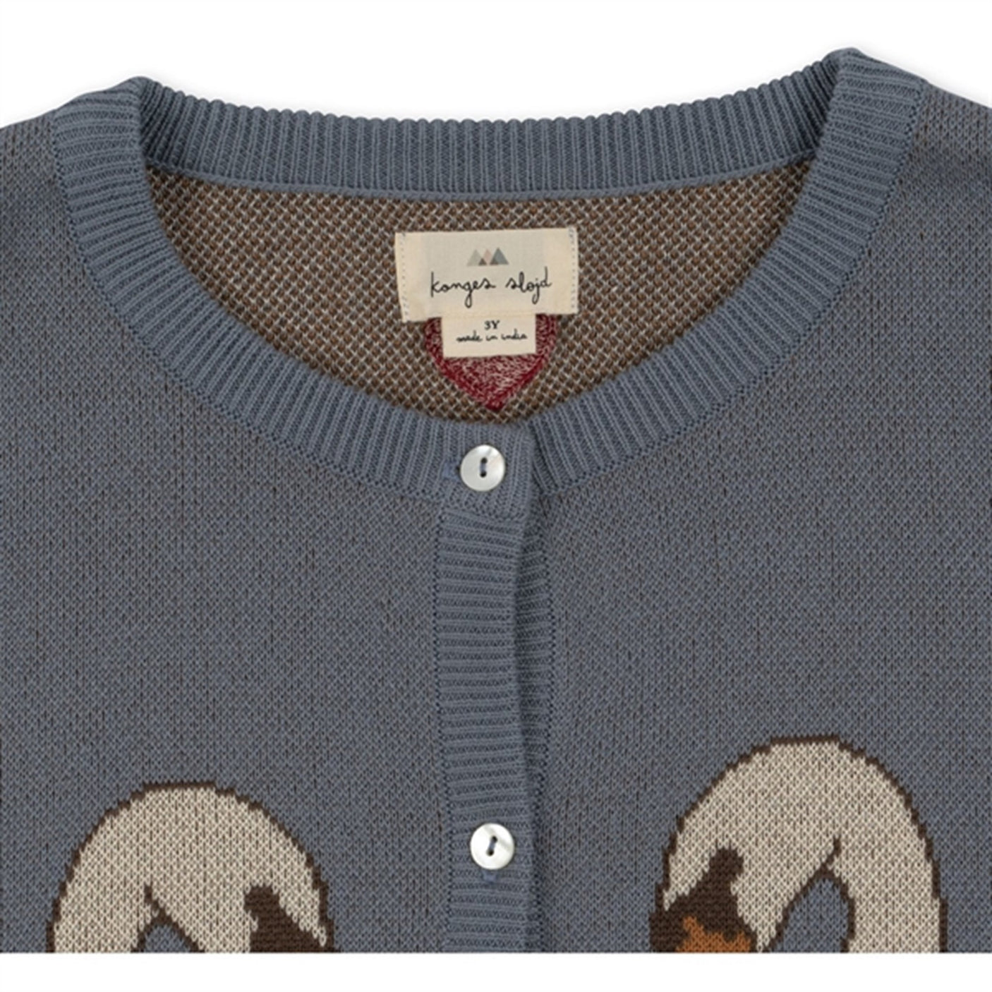 Konges Sløjd Tradewinds Lapis Frill Cardigan