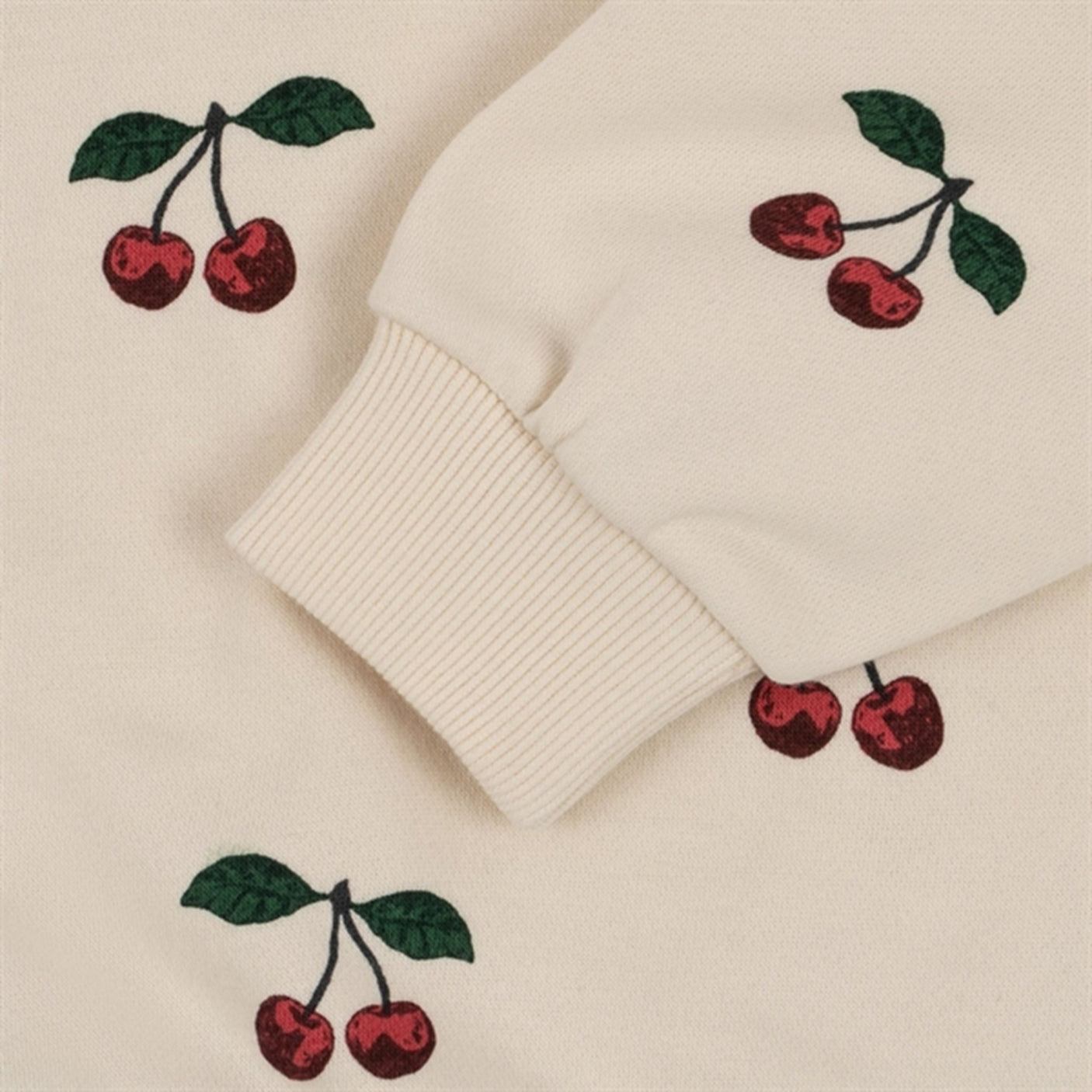 Konges Sløjd Ma Grande Cerise Lou Frill Sweatshirt