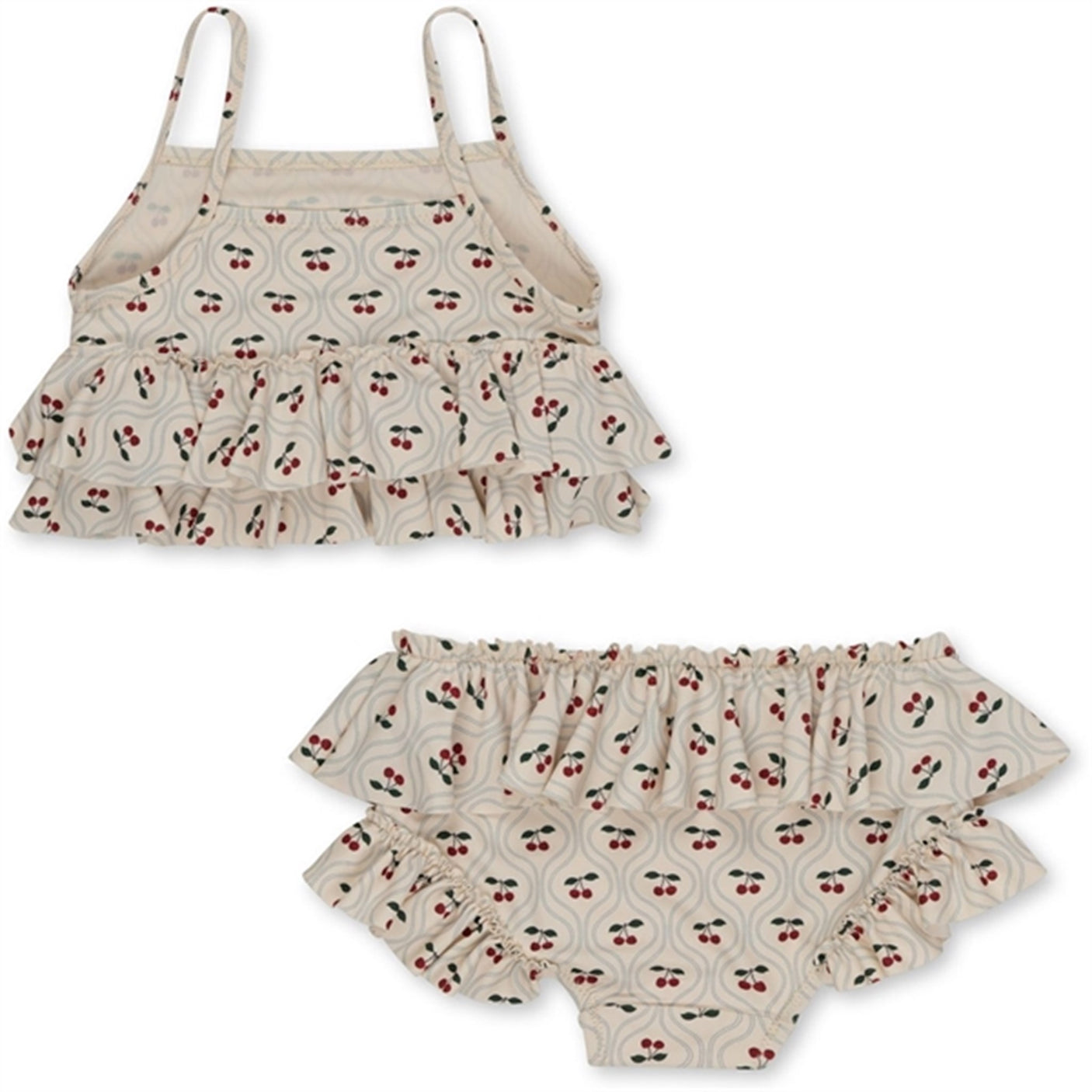Konges Sløjd Manuca Frill Bikini Cherry Motif