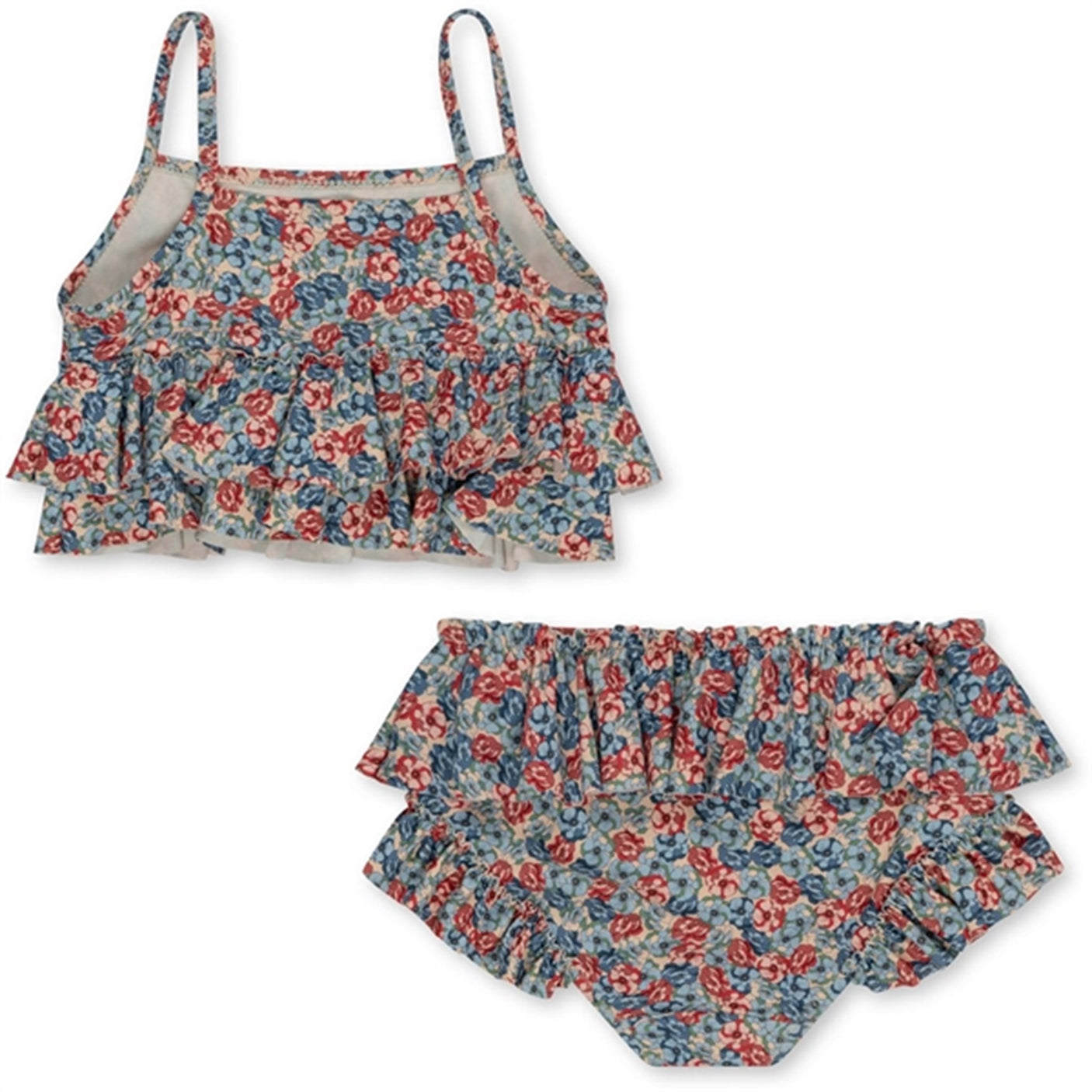 Konges Sløjd Manuca Frill Bikini Rosie Blue