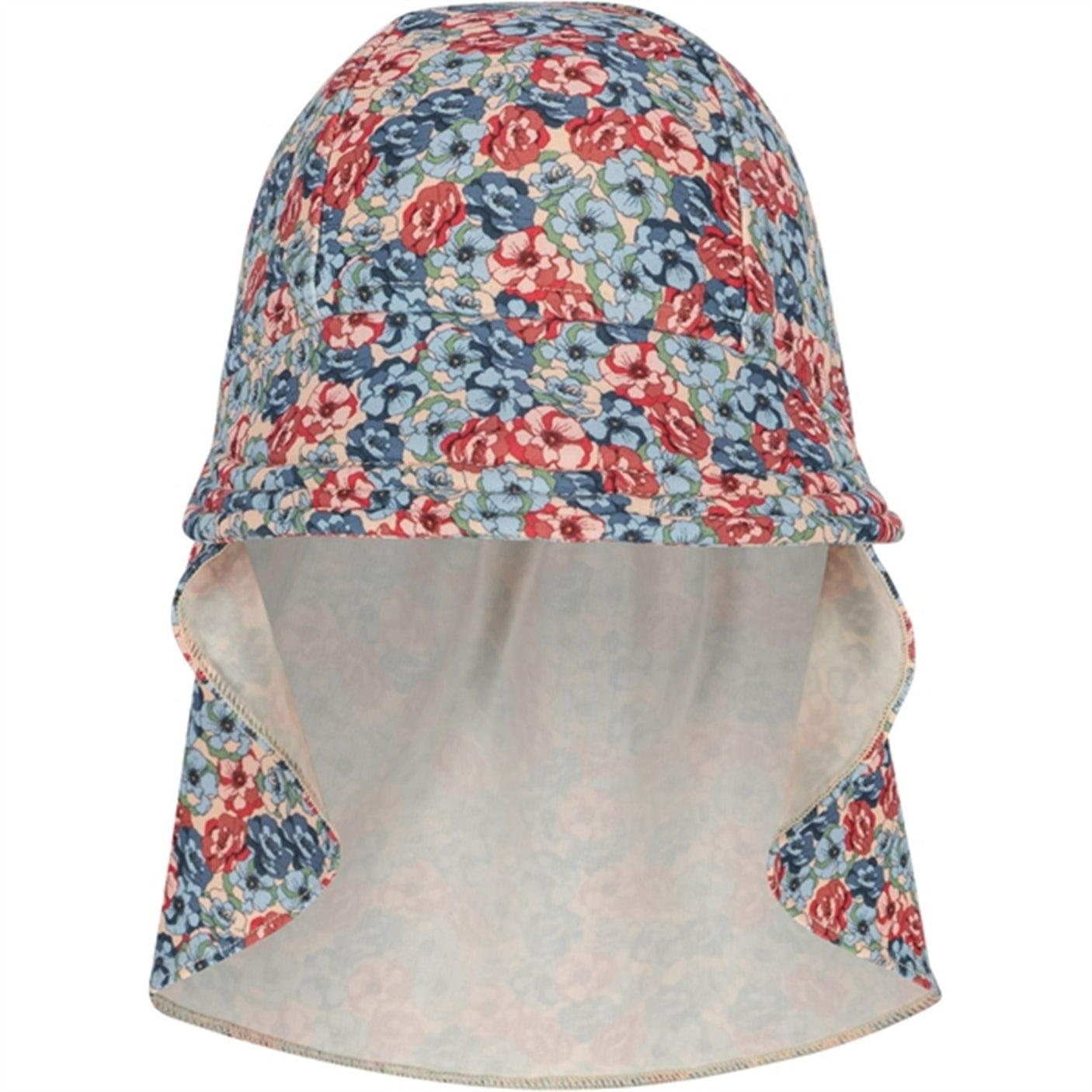 Konges Sløjd Manuca Frill Sun Hat Rosie Blue