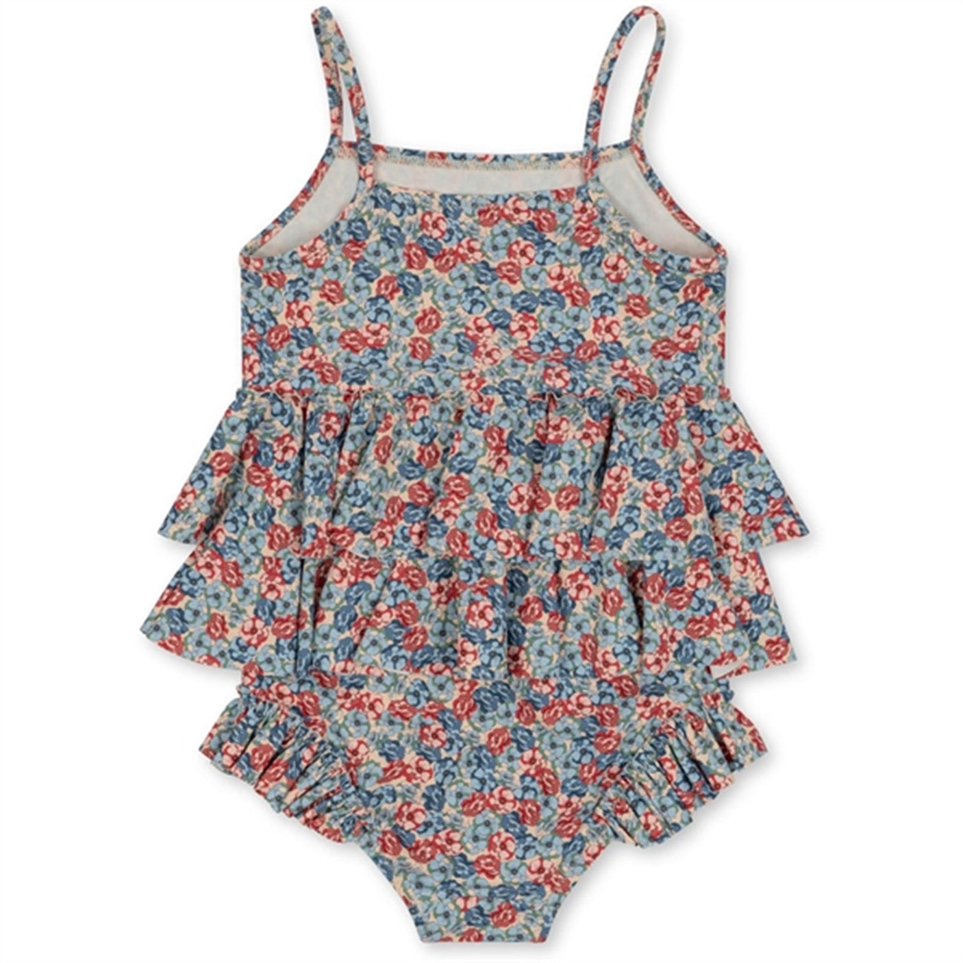 Konges Sløjd Manuca Frill Swim Suit Rosie Blue