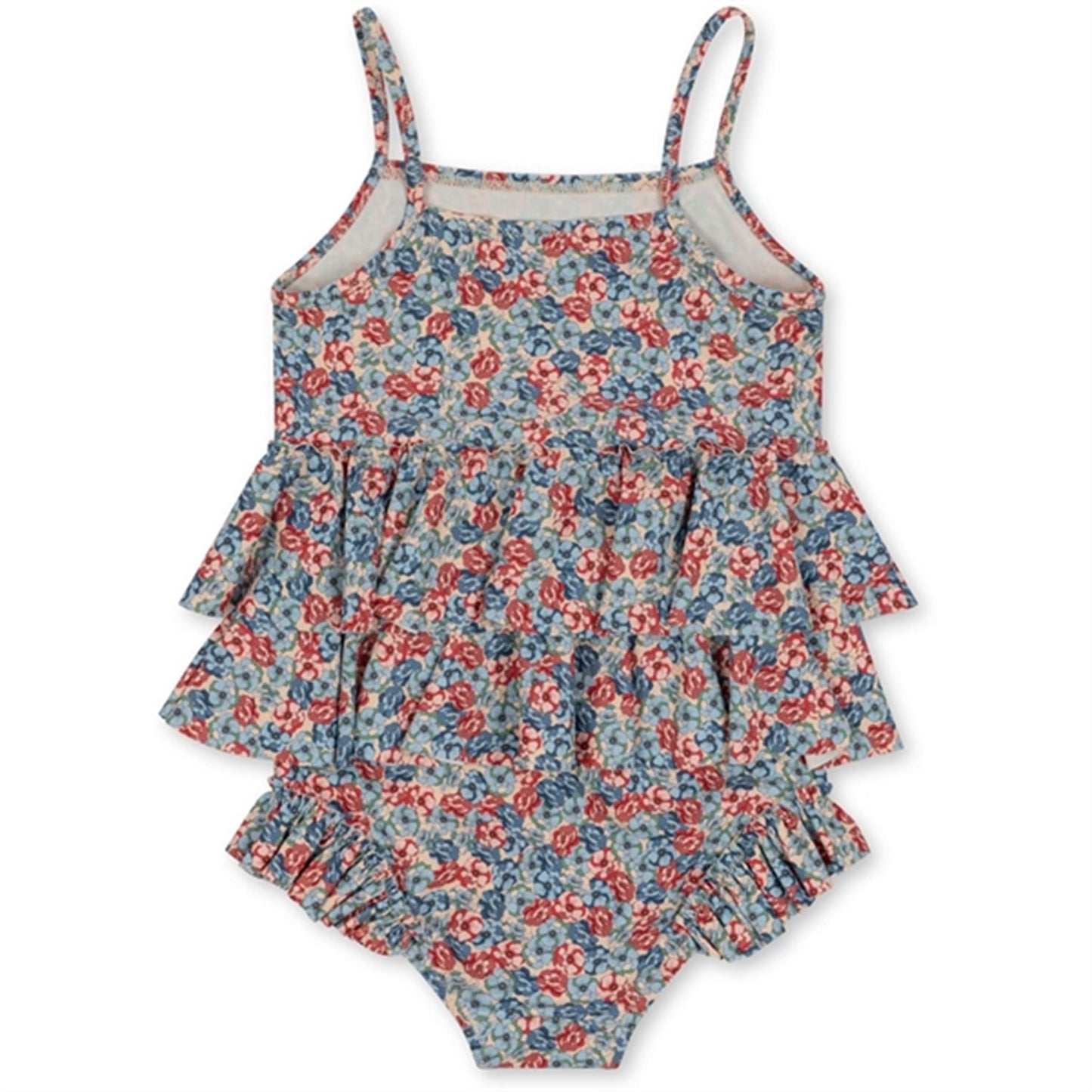 Konges Sløjd Manuca Frill Swim Suit Rosie Blue
