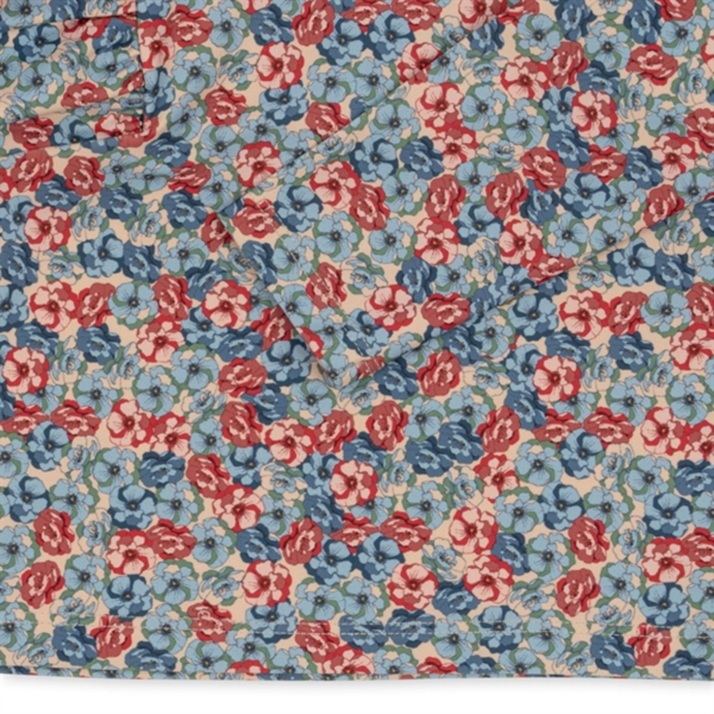 Konges Sløjd Manuca Frill Swim Blouse Rosie Blue