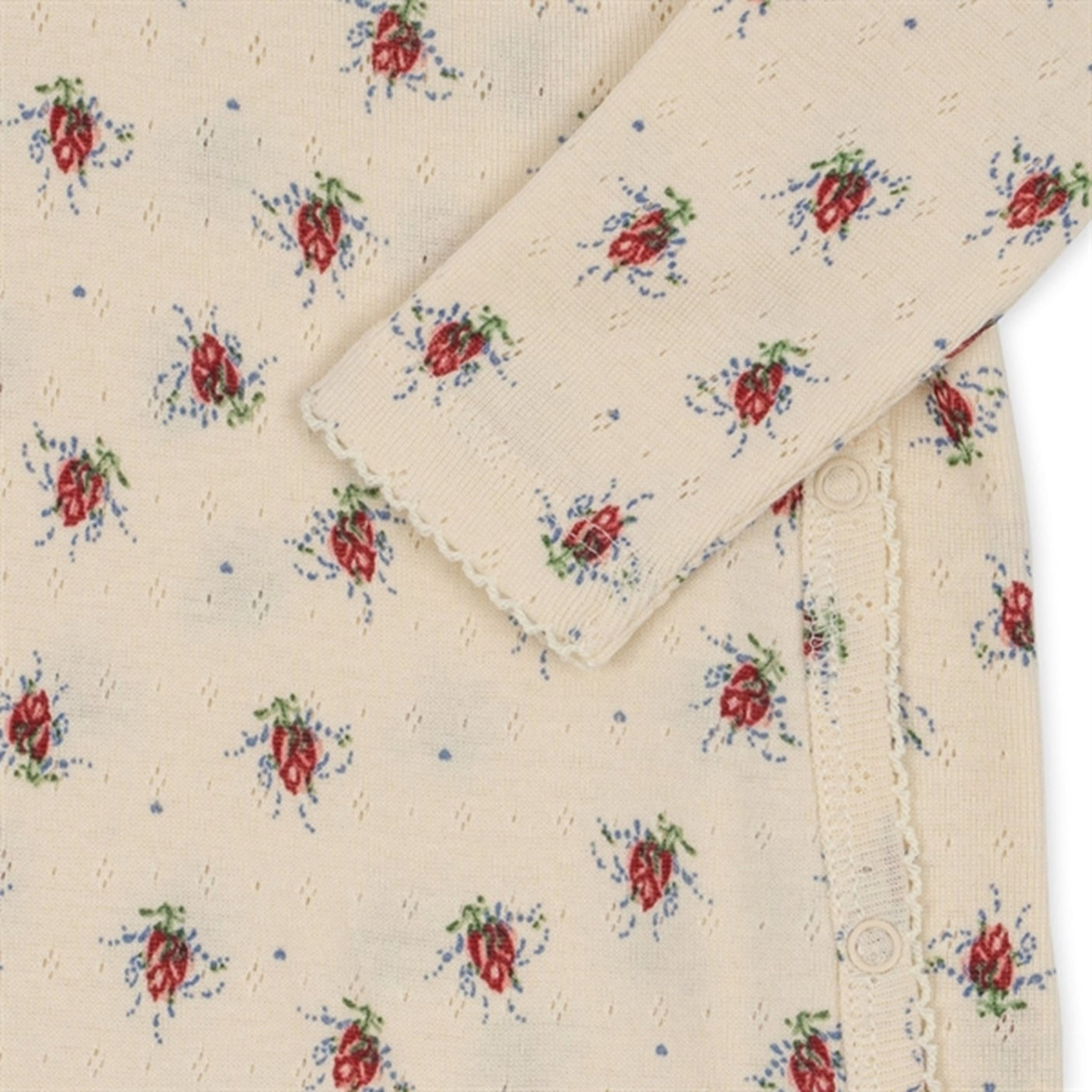 Konges Sløjd Vita Rosa Mini Minnie Newborn Onesie