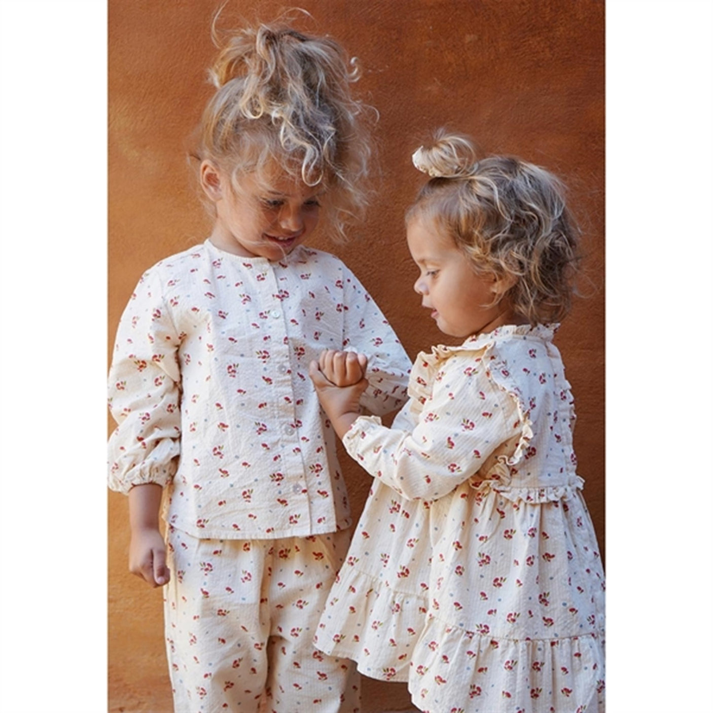 Konges Sløjd Pluie De Fleur Red Frill Pants