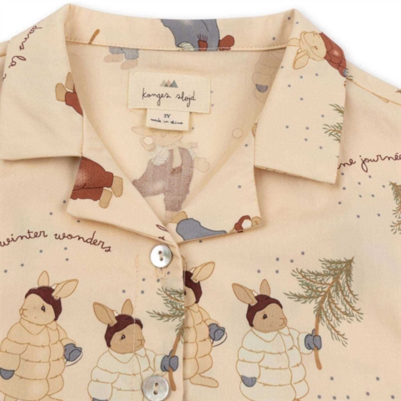 Konges Sløjd PJ Tilly Kids Jour D'Hiver
