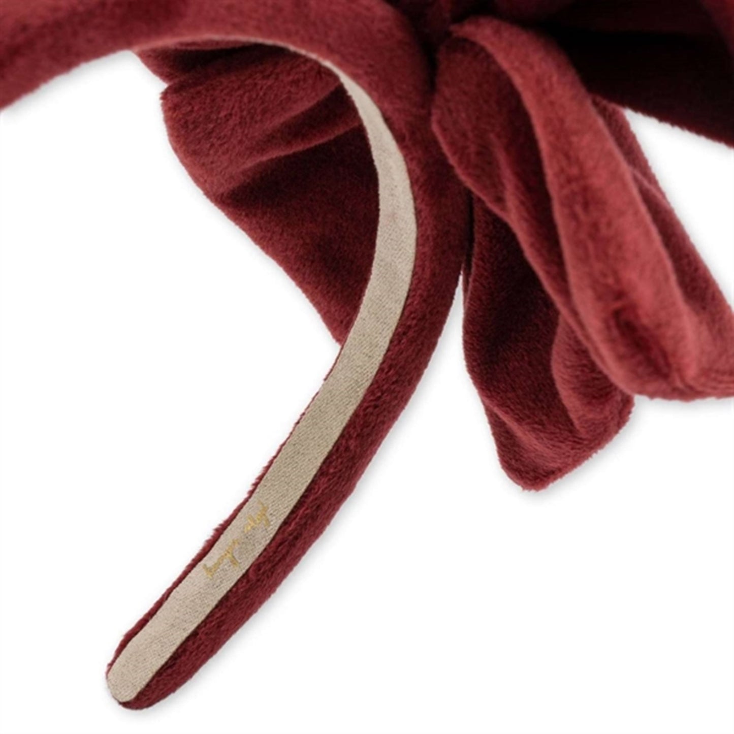 Konges Sløjd Hairbrace Big Velvet Bowie Red