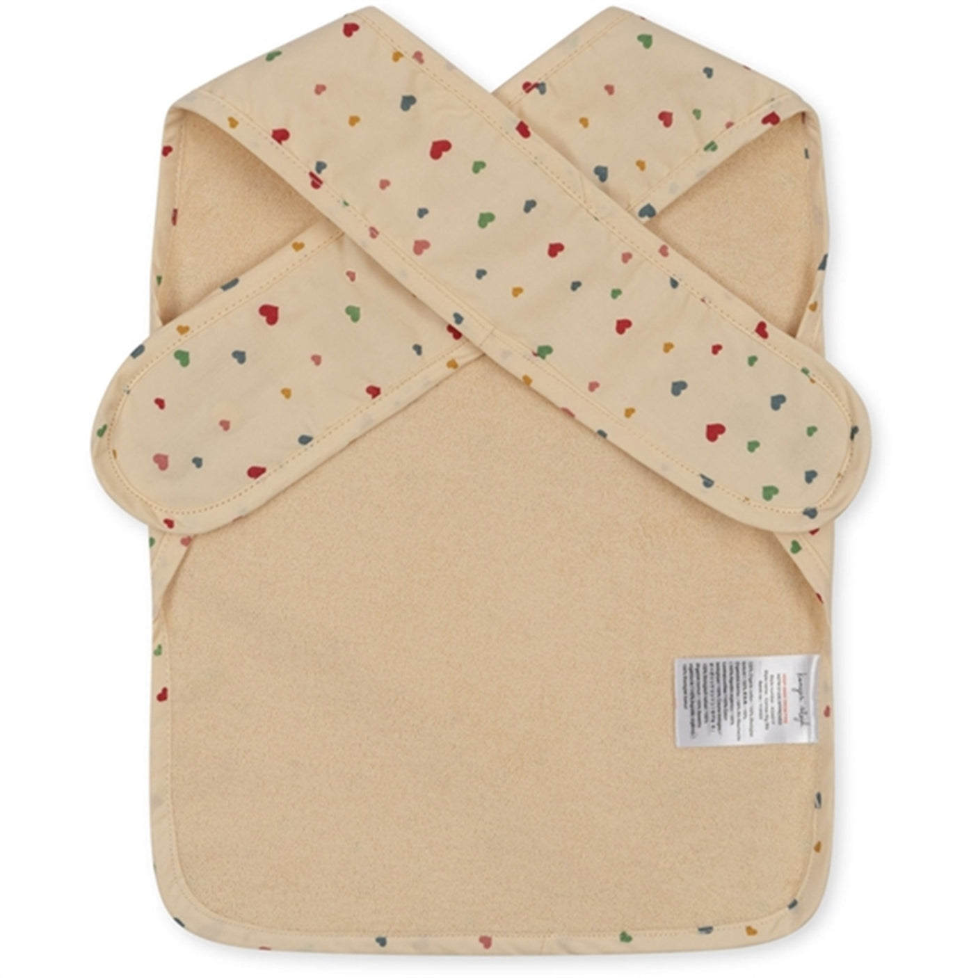 Konges Sløjd Comea Big Bib Multi Hearts