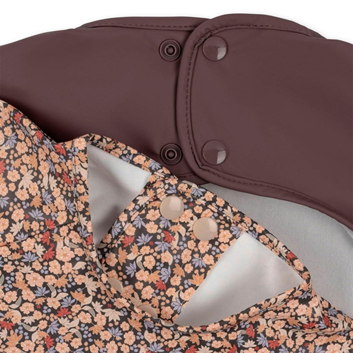 Konges Sløjd Bib w. Sleeves 2-pack Toulouse/Sparrow