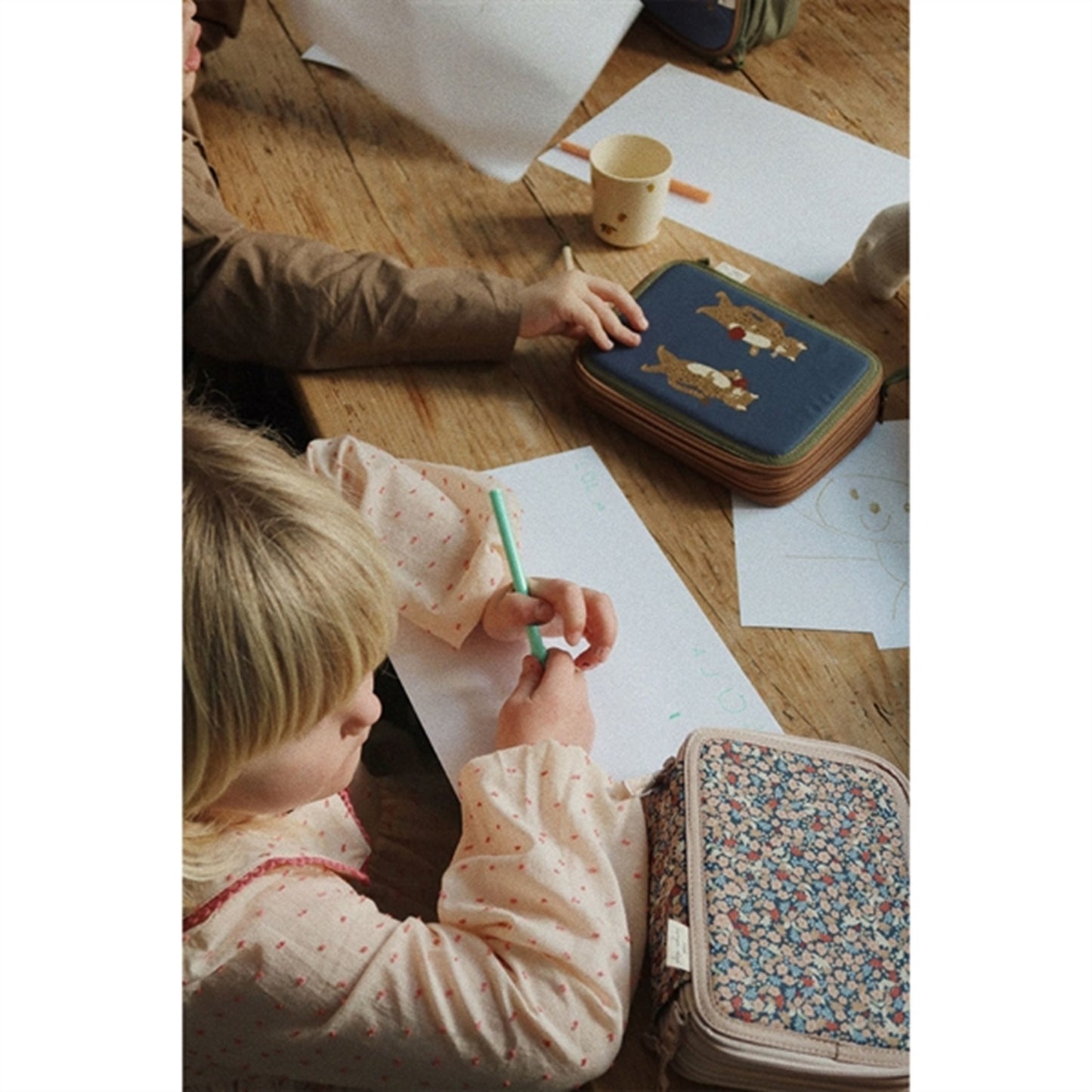 Konges Sløjd Nush Big Pencil Case Olivine