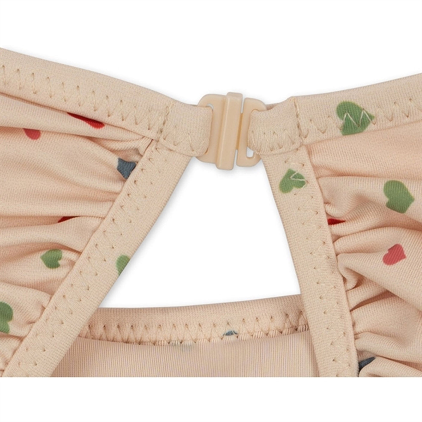 Konges Sløjd Multi Hearts Manuca Frill Swimsuit