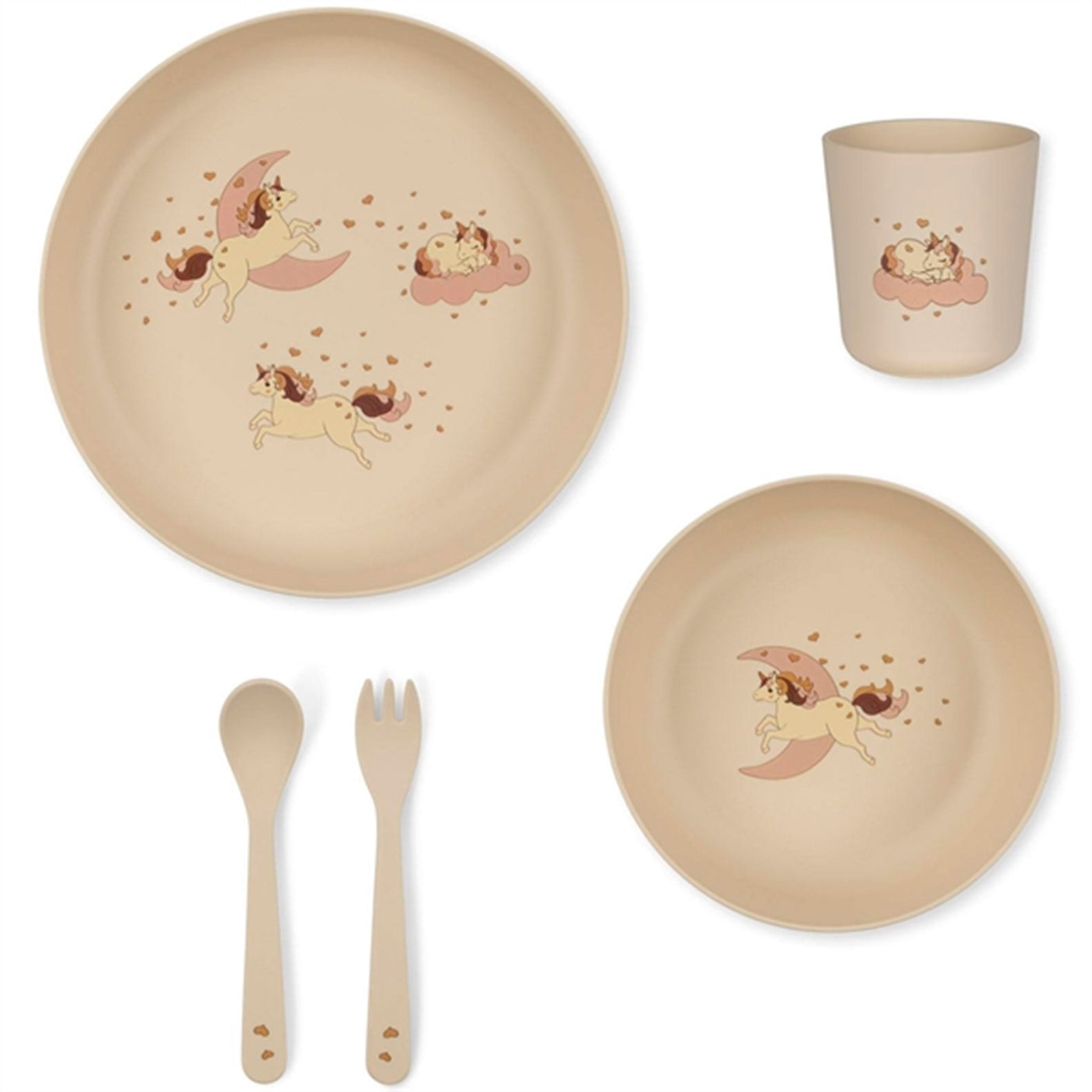 Konges Sløjd Dinner Set Unicorn