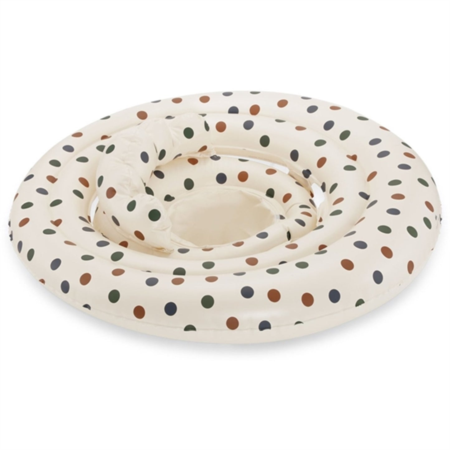 Konges Sløjd Baby Swim Ring Solid Dot Forest