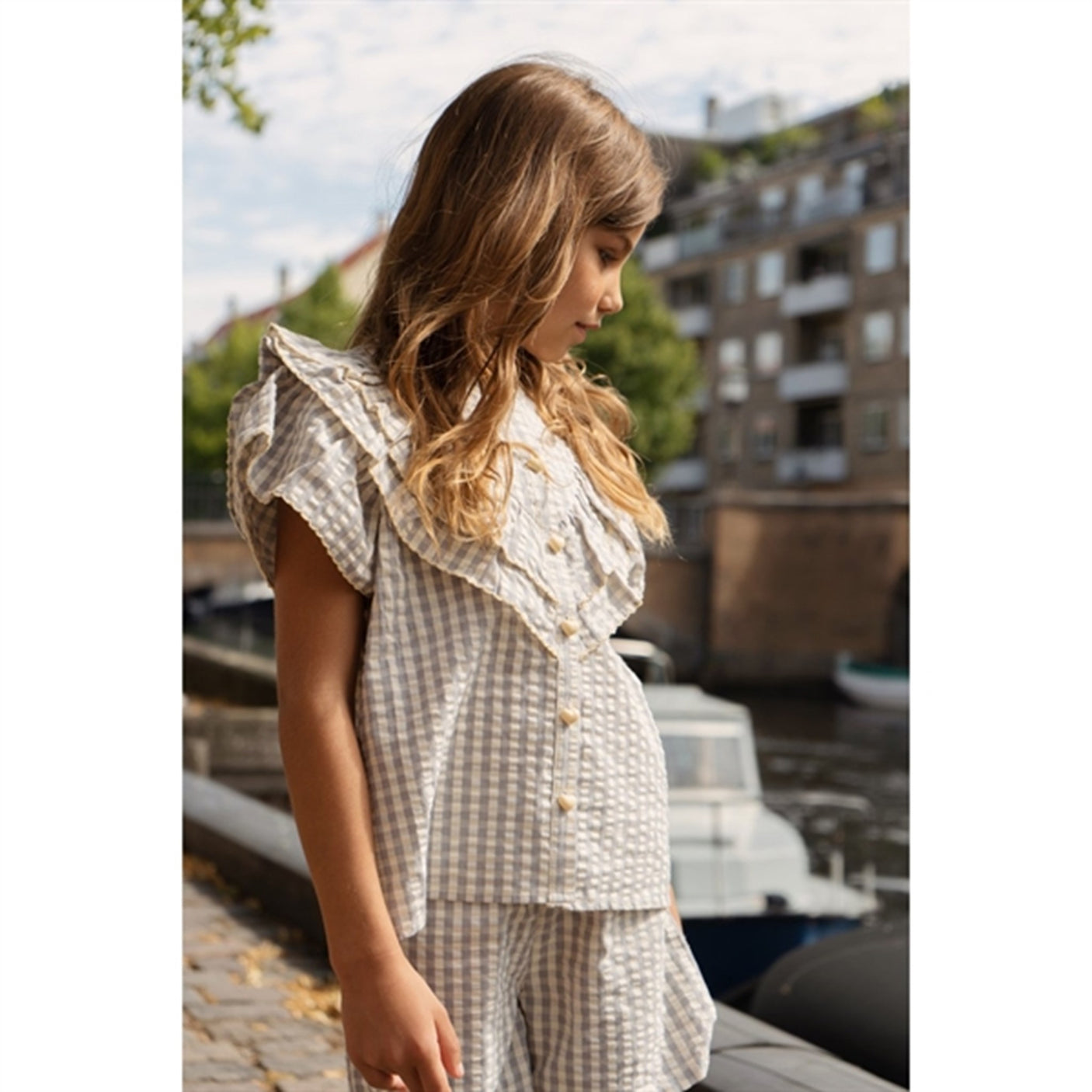 Konges Sløjd Sleet Check Kim Shorts