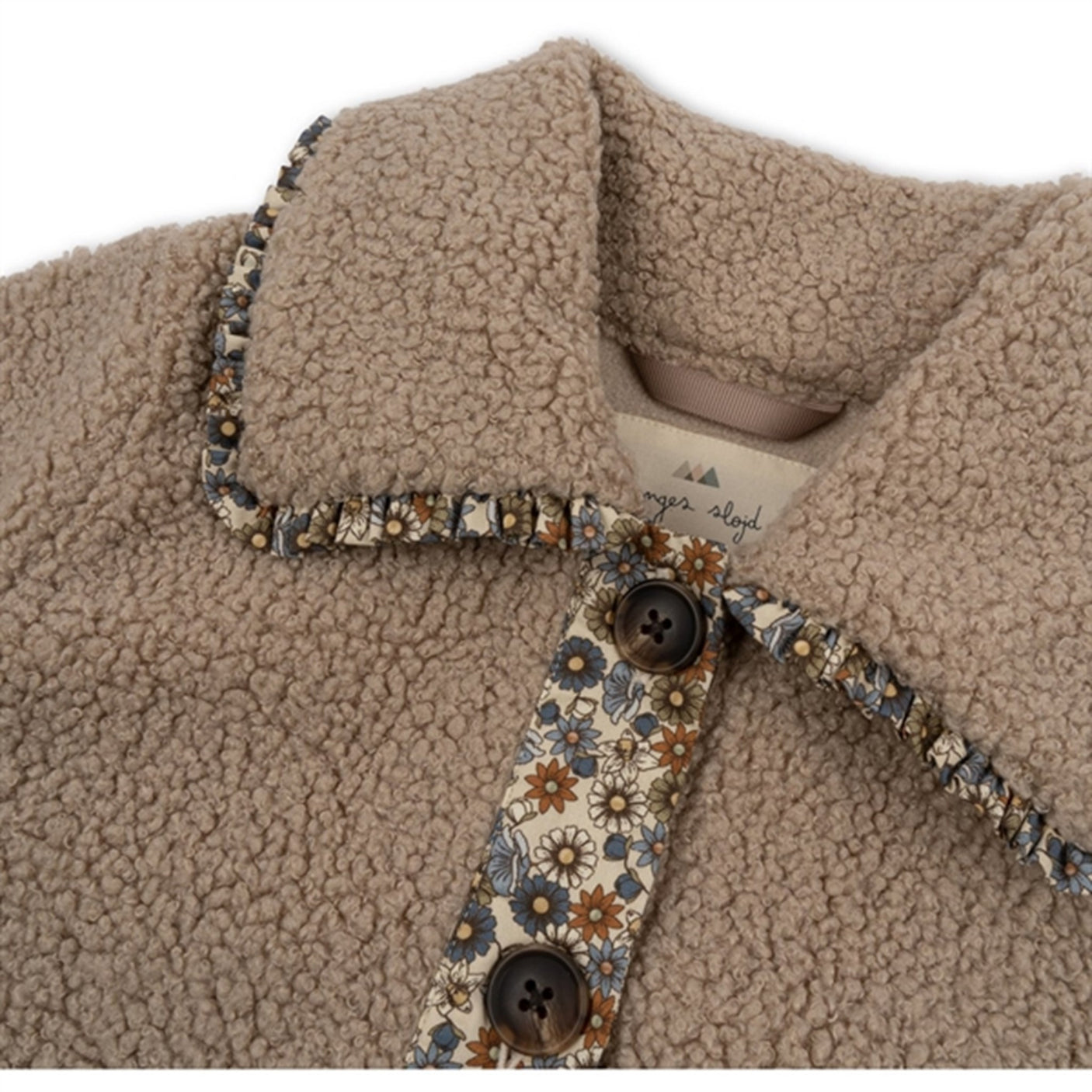 Konges Sløjd Oxford Tan Cala Collar Frill Jacket