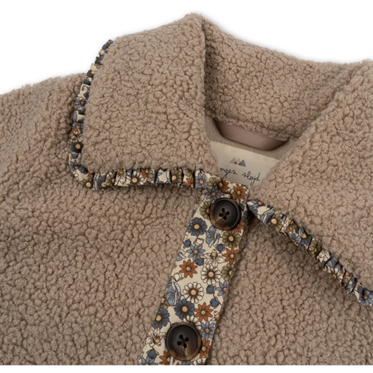 Konges Sløjd Oxford Tan Cala Collar Frill Jacket