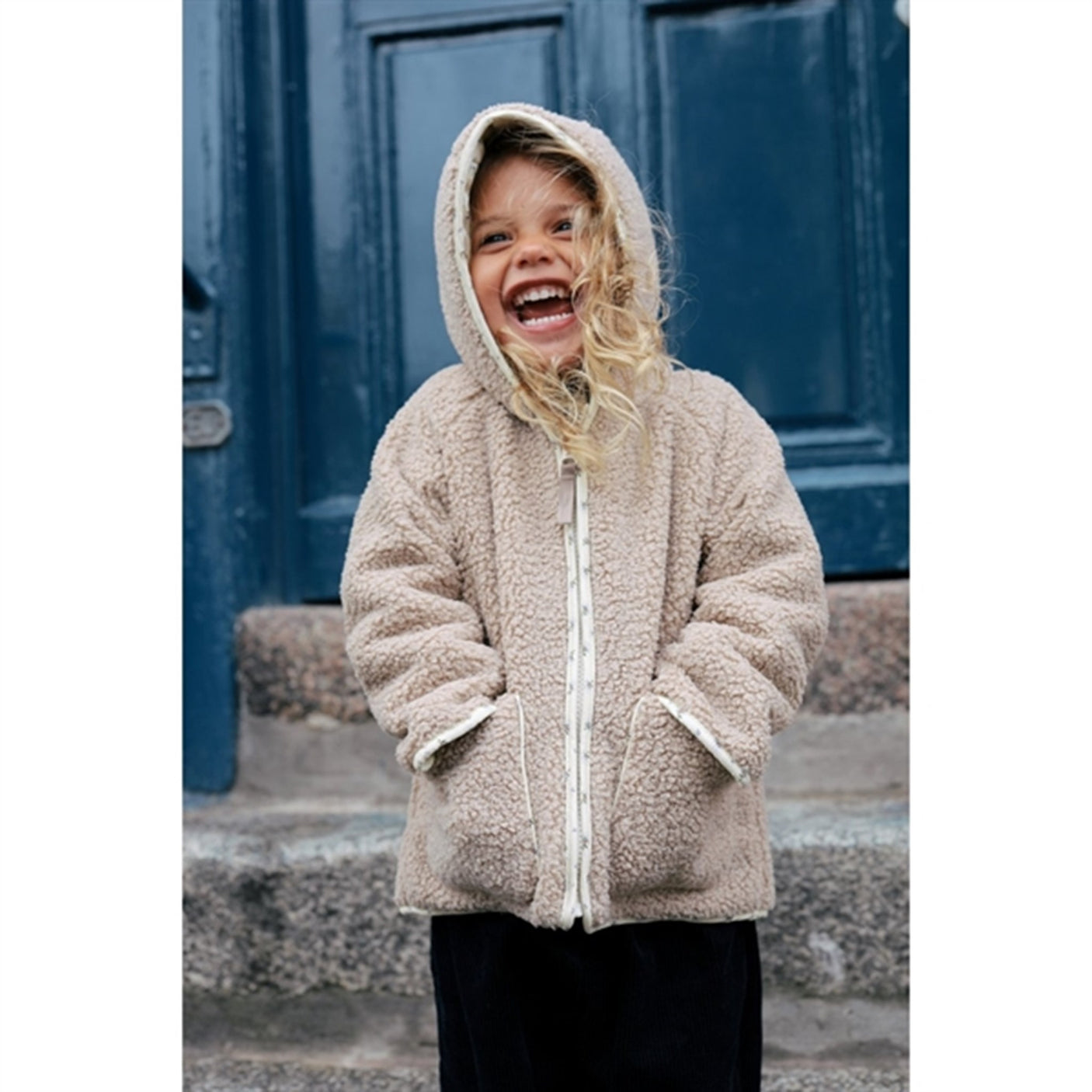 Konges Sløjd Oxford Tan Grizz Teddy Jacket