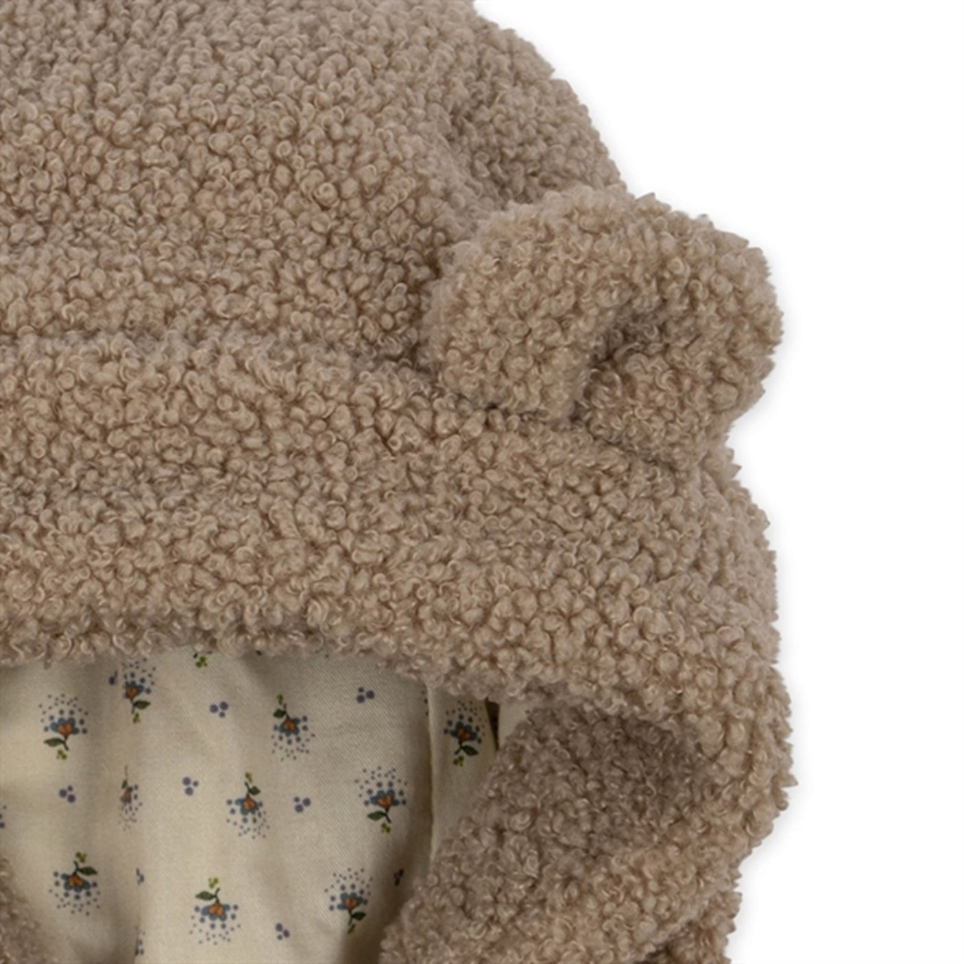 Konges Sløjd Oxford Tan Grizz Teddy Onesie