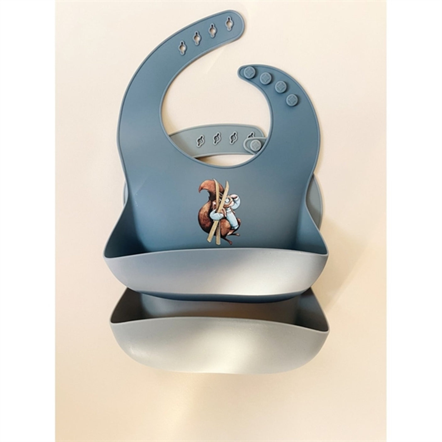 Konges Sløjd Val D'Isere 2-Pack Bib Silicone