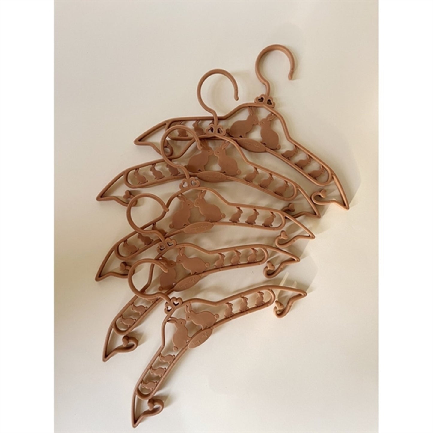 Konges Sløjd Caramel 5-Pack Kids Hanger Bunny