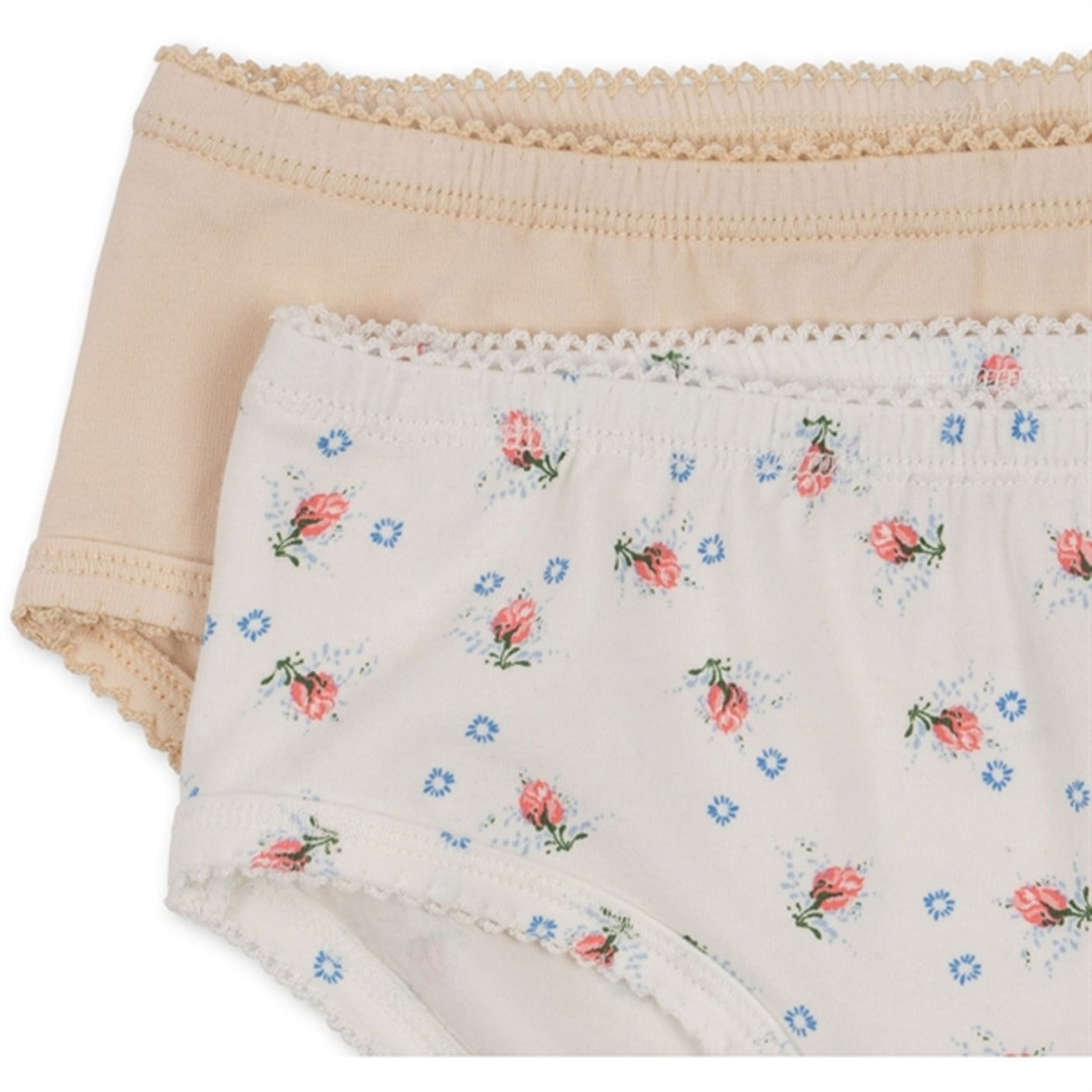 Konges Sløjd Brise Dé Été White/Nouvelle Peach Basic 2-Pack Underpants