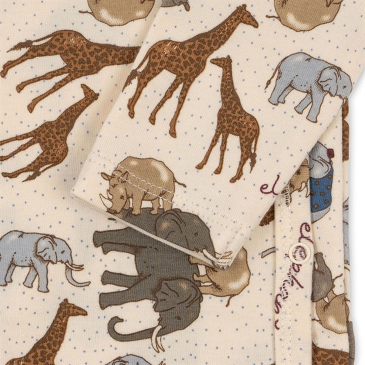 Konges Sløjd Elephantastic Basic Newborn Onesie