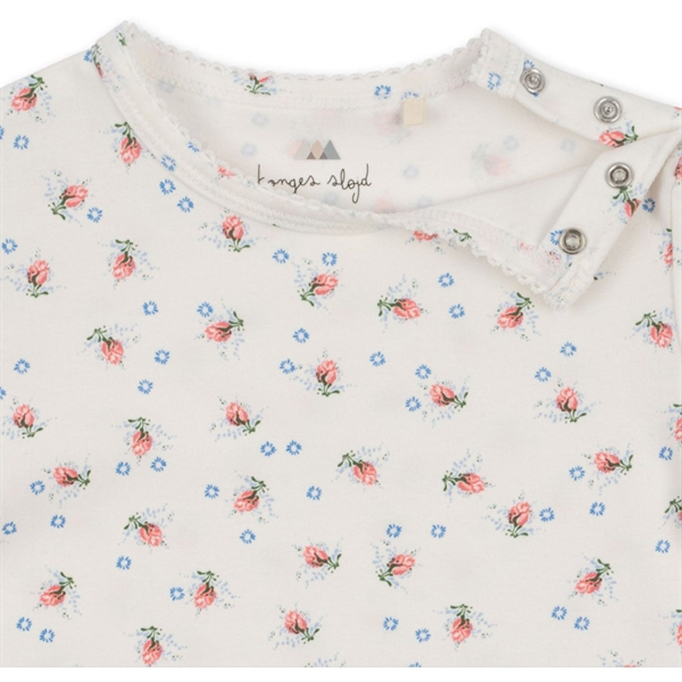 Konges Sløjd Brise Dé Été White Basic Onesie