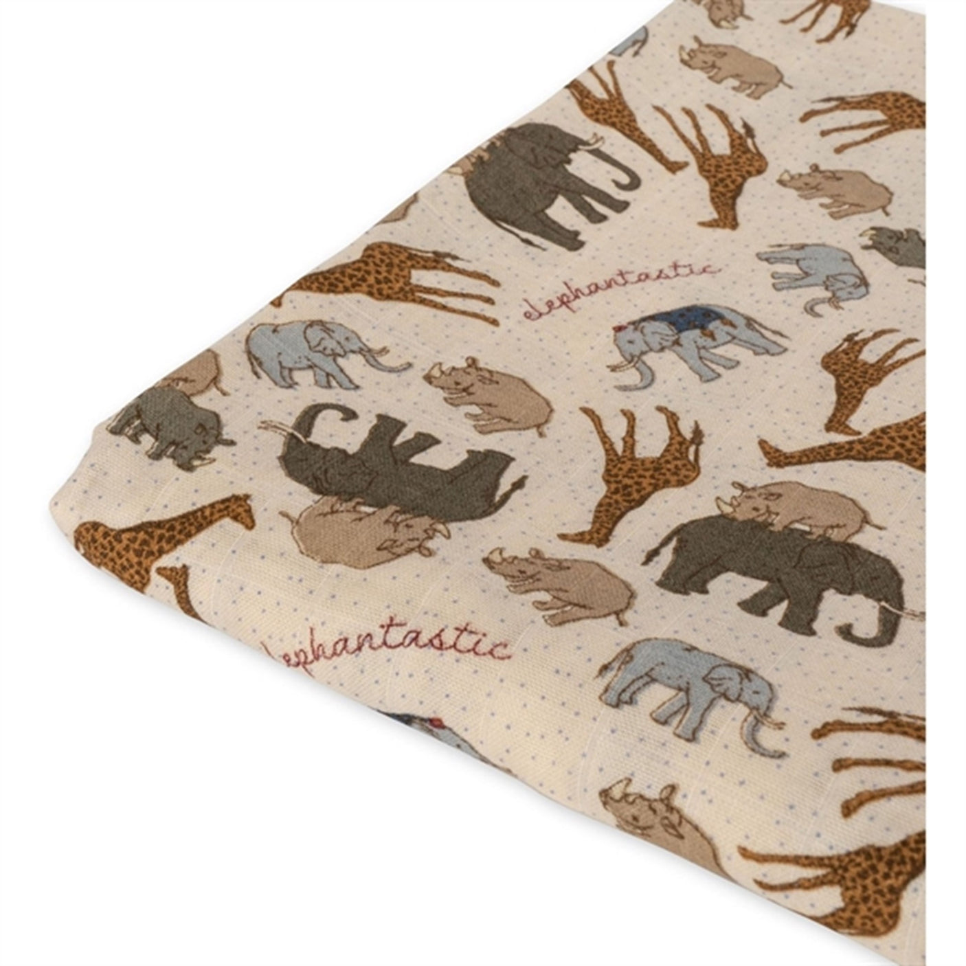 Konges Sløjd Elephantastic Stort Swaddle