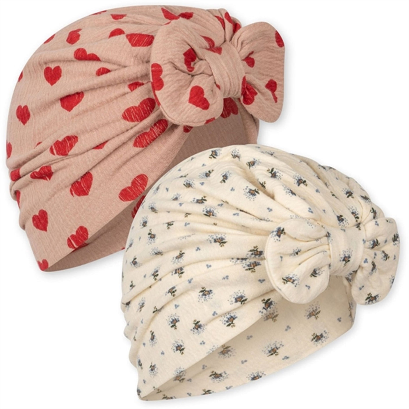 Konges Sløjd Coeur Mahogany/Point Bleu Butter Chleo 2-Pack Bambi Bunnet