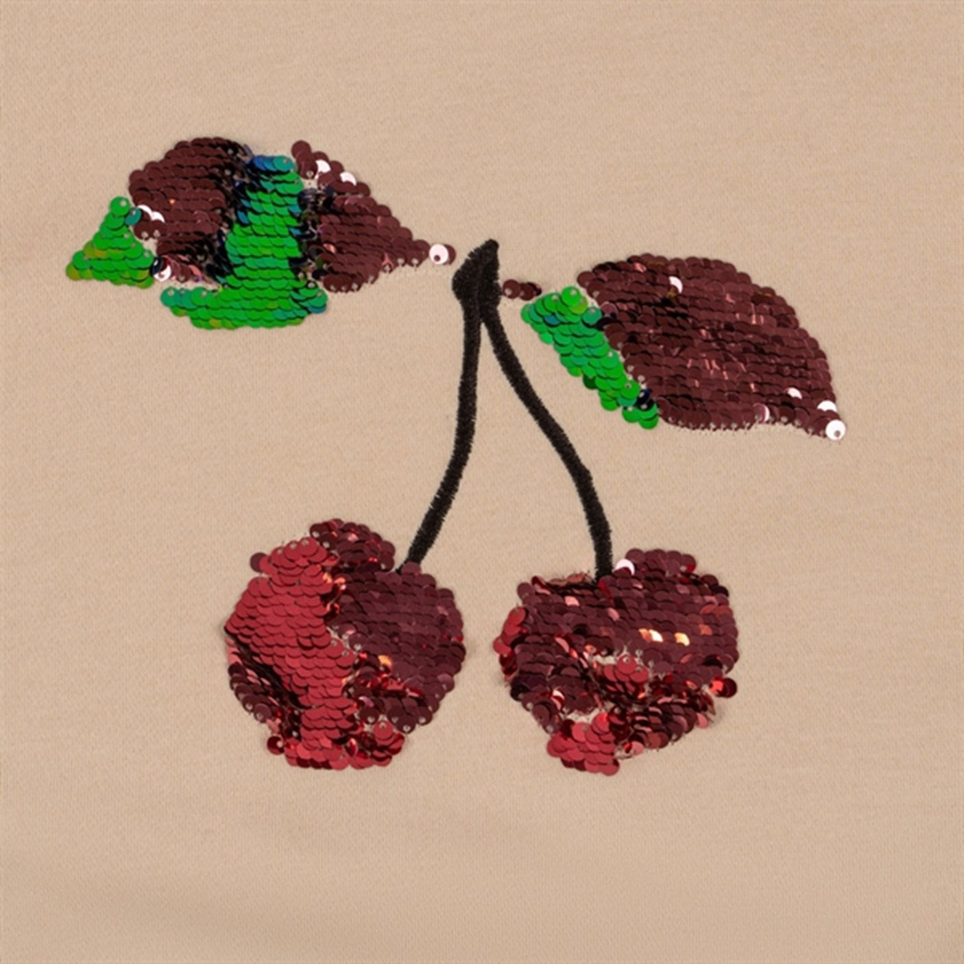 Konges Sløjd Smoke Gray Lou Sequin Frill Sweatshirt