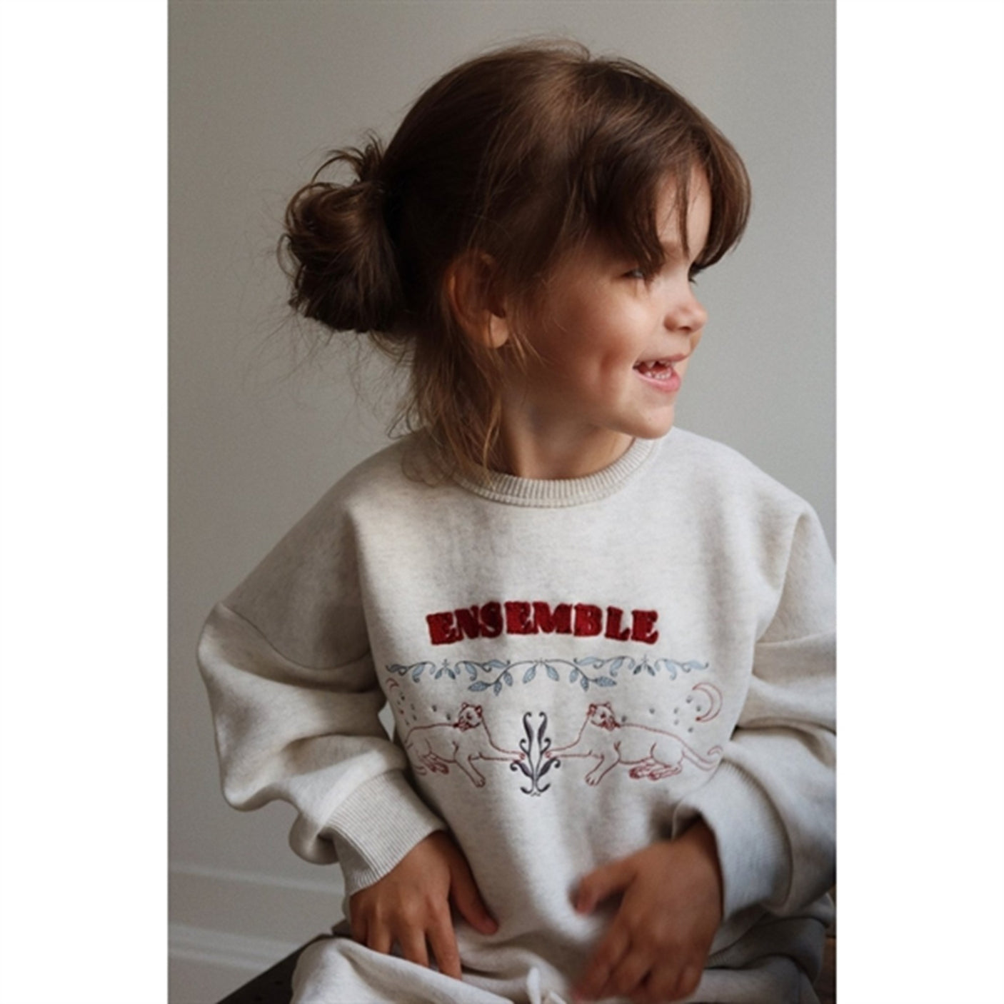 Konges Sløjd Grey Melange Lou Sweatshirt