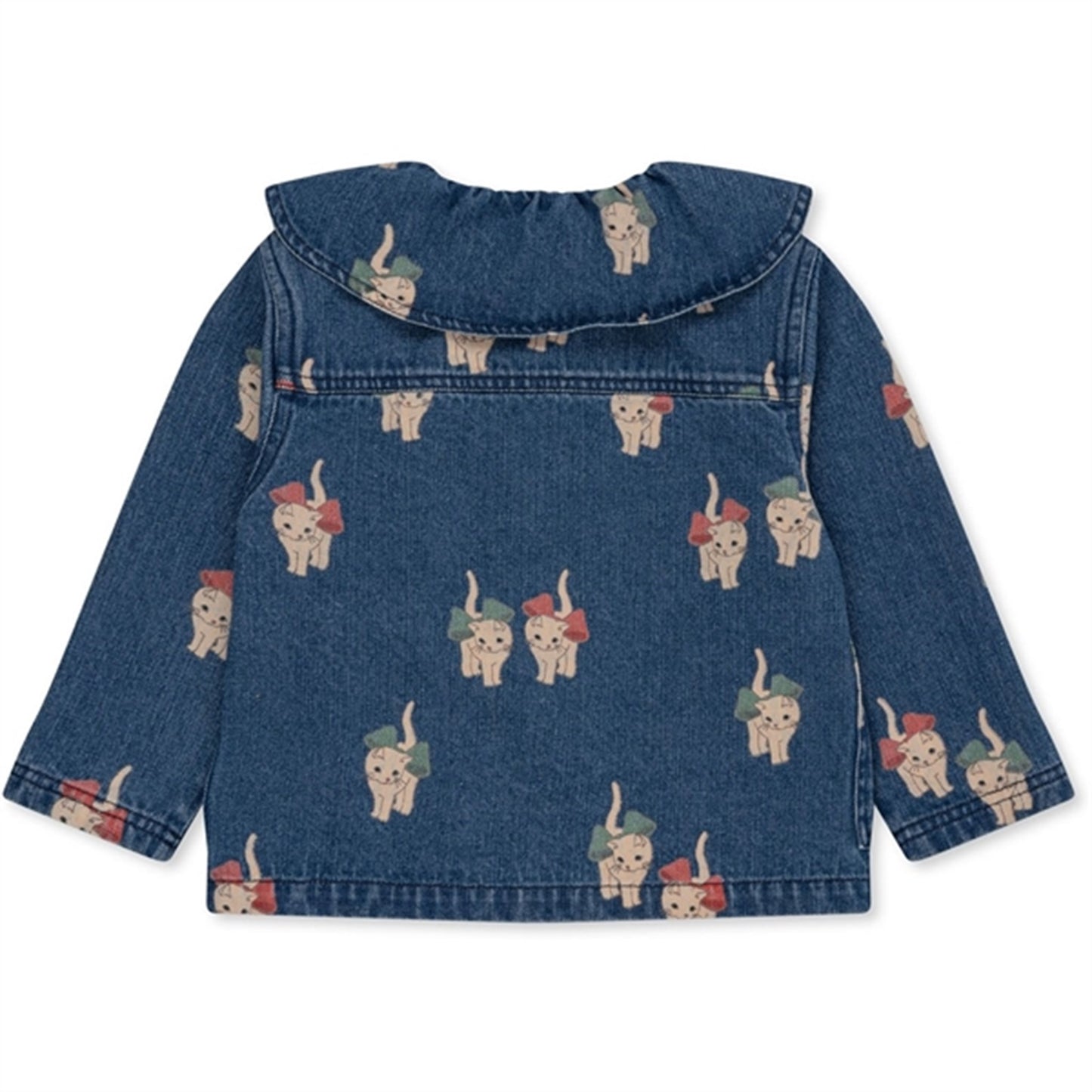 Konges Sløjd Kitty Bow Magot Denim Shirt